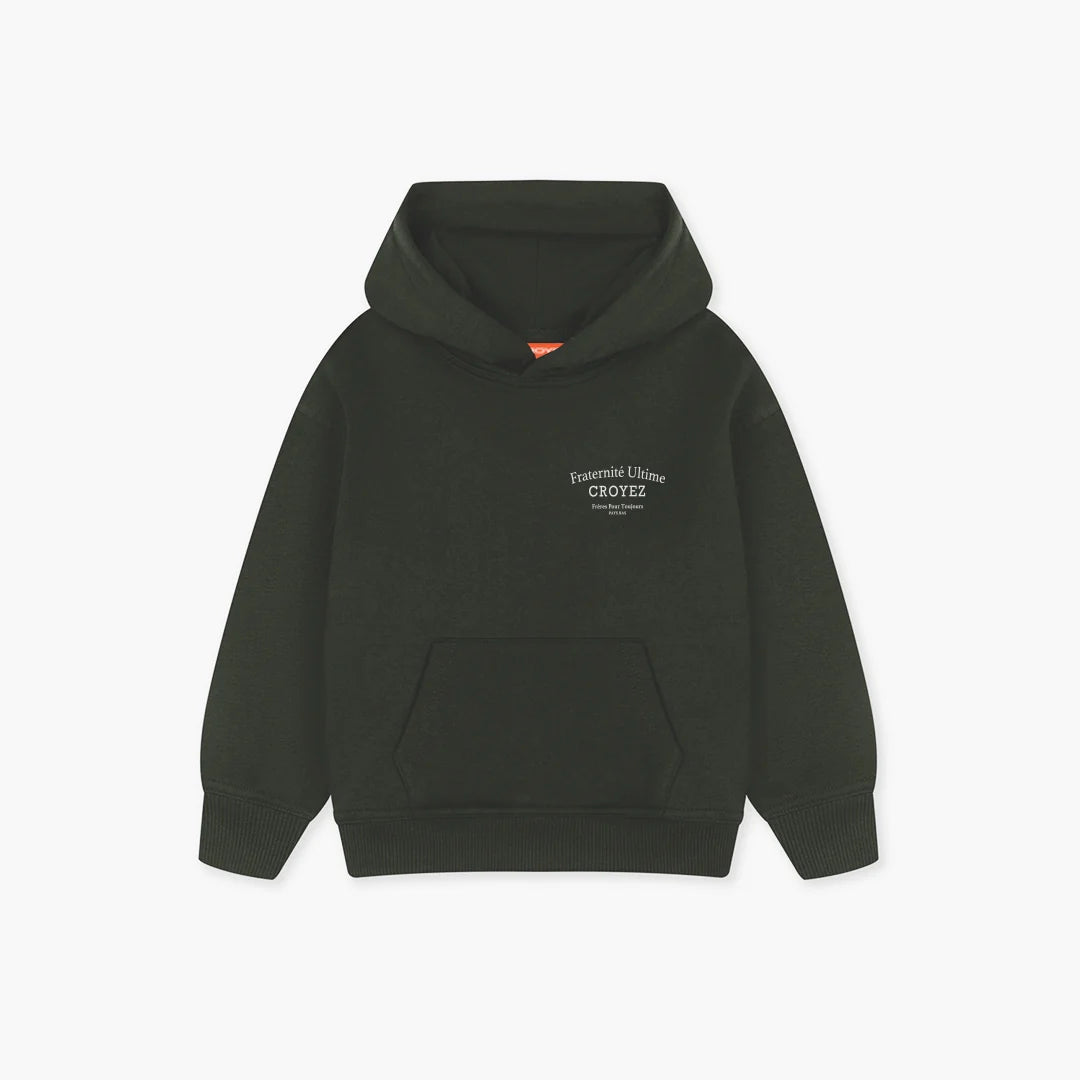 Croyez Mini Fraternite Hoodie - Dark Green