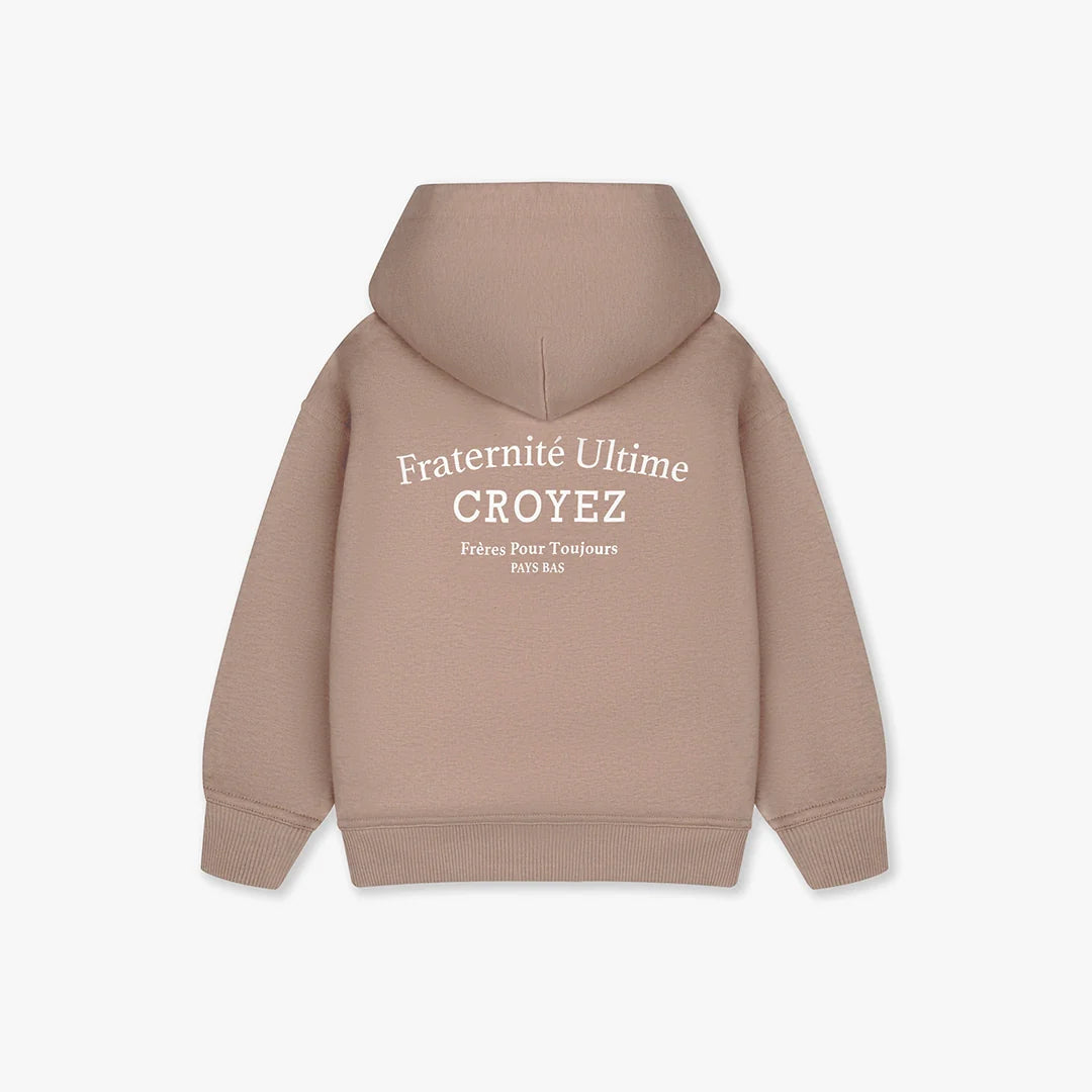 Croyez Mini Fraternite Hoodie- Sand