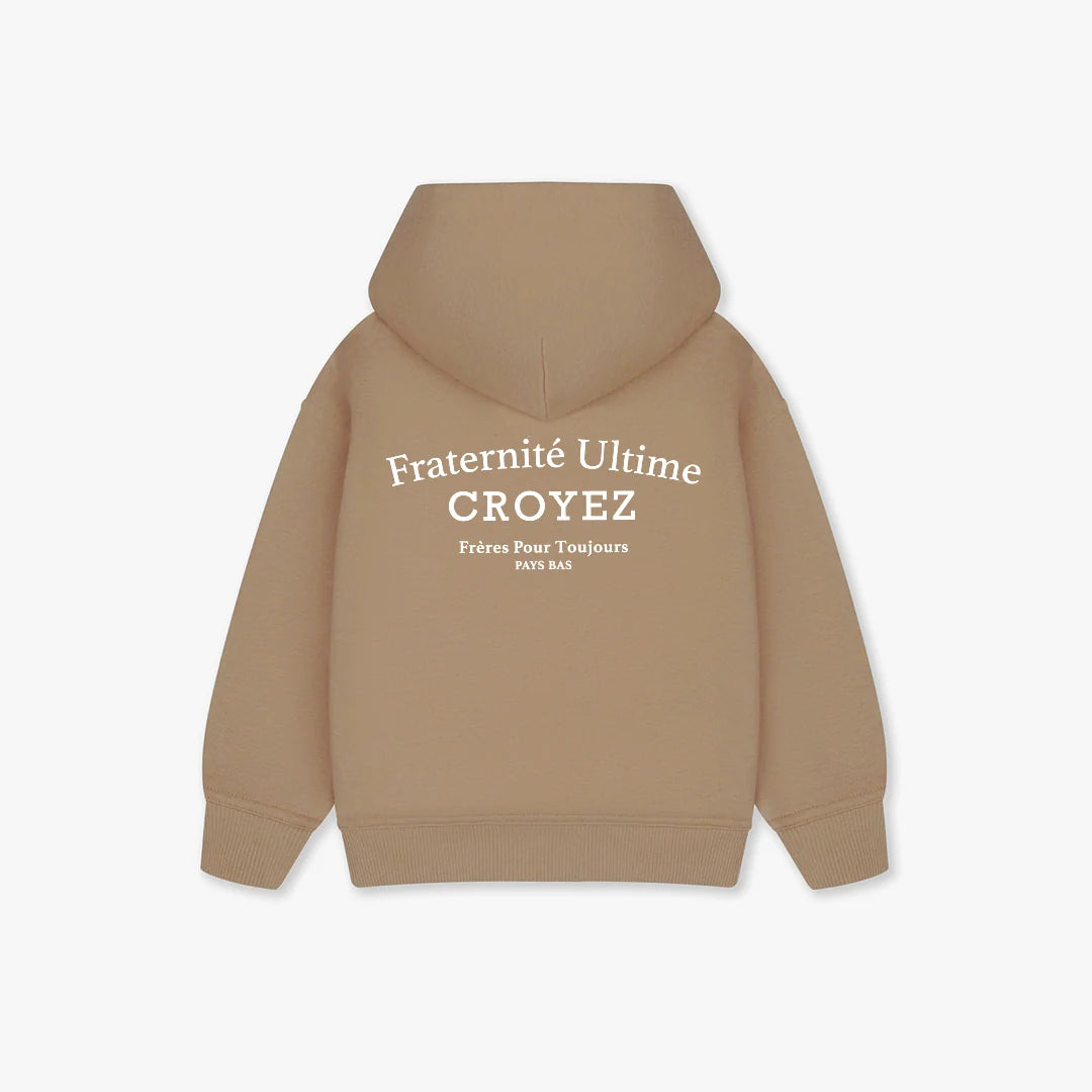 Croyez Mini Fraternite Hoodie- Dusty Olive