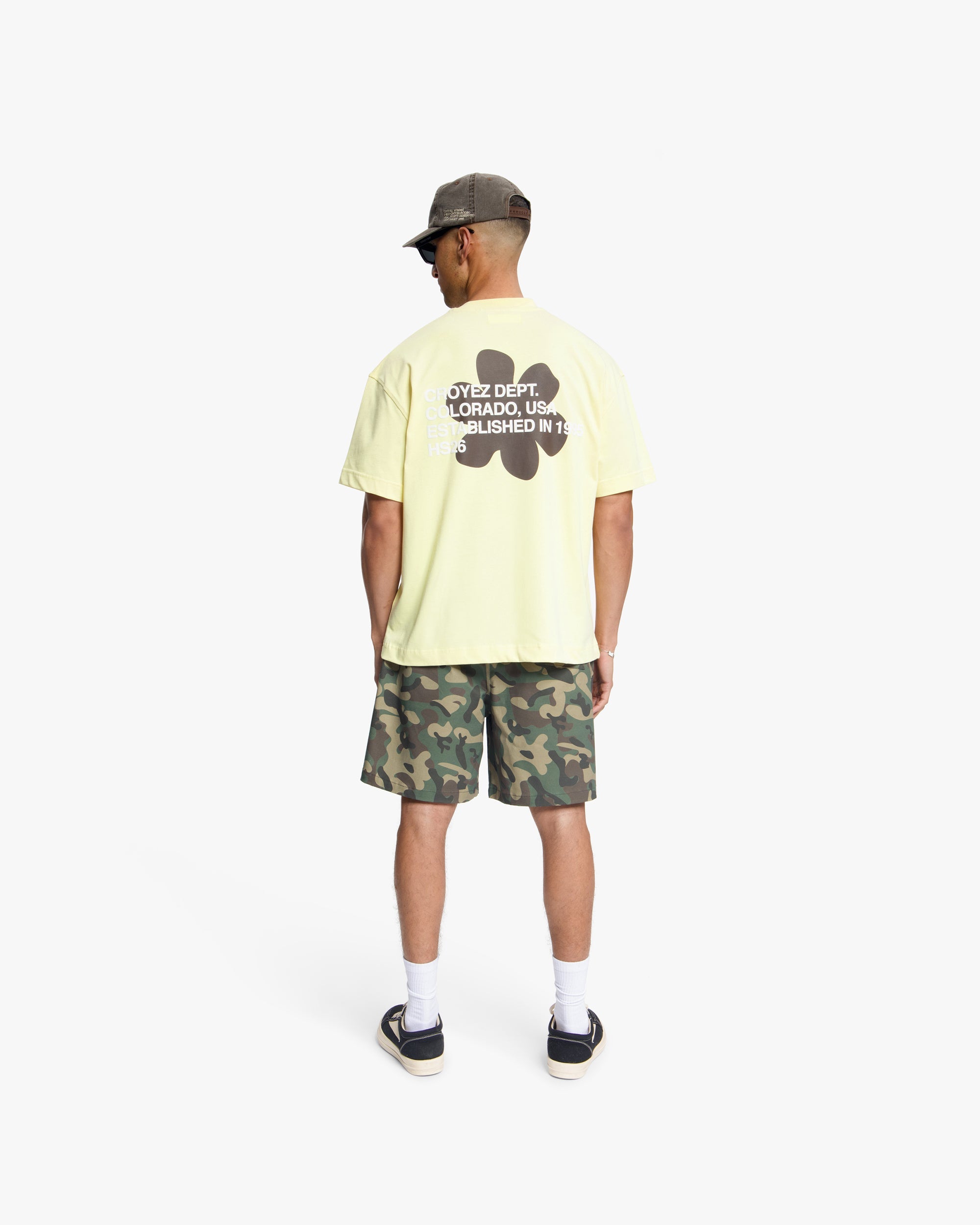 Croyez Silhouette T-Shirt- Butter Yellow