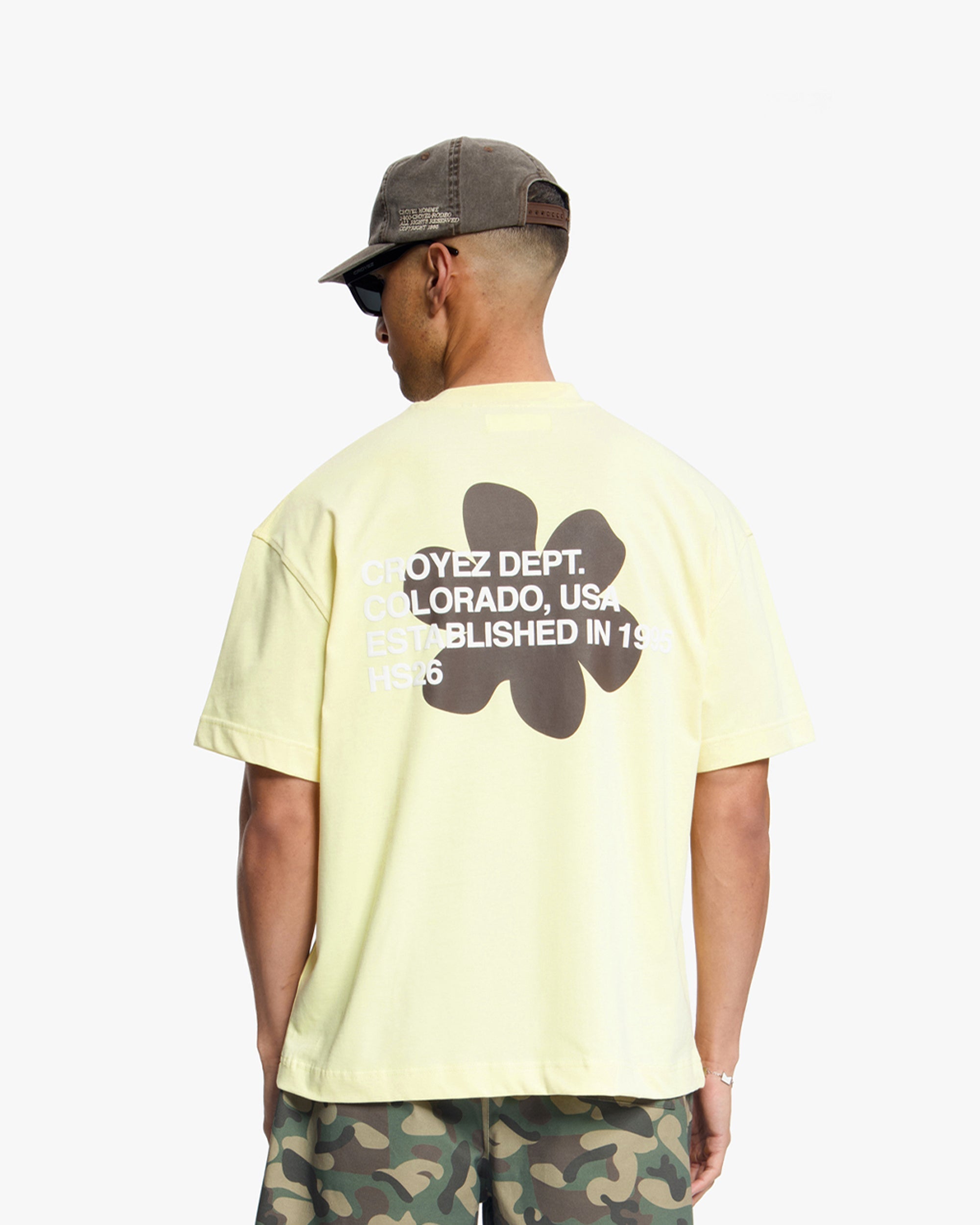Croyez Silhouette T-Shirt- Butter Yellow