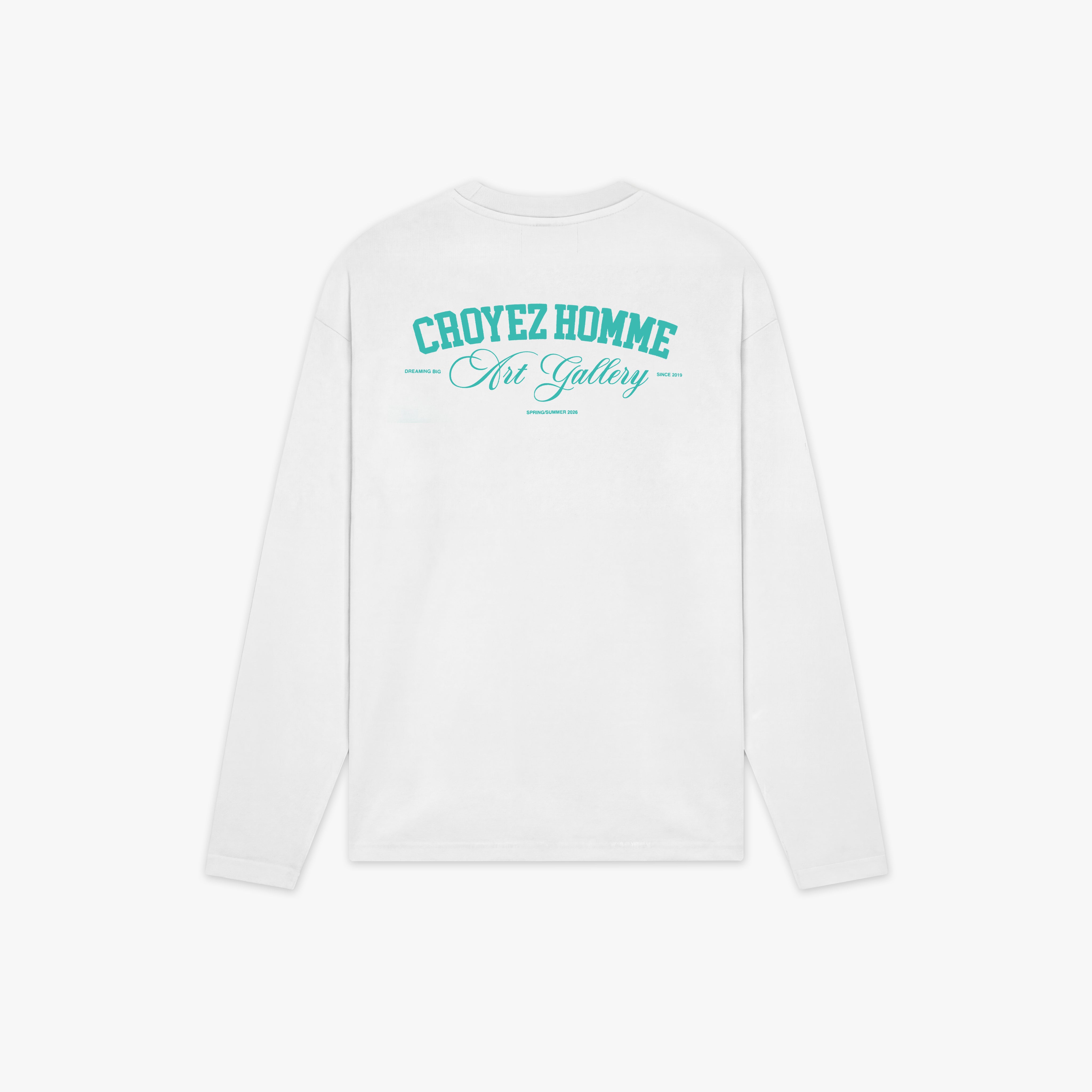 Croyez Art Gallery Longsleeve- Off-White