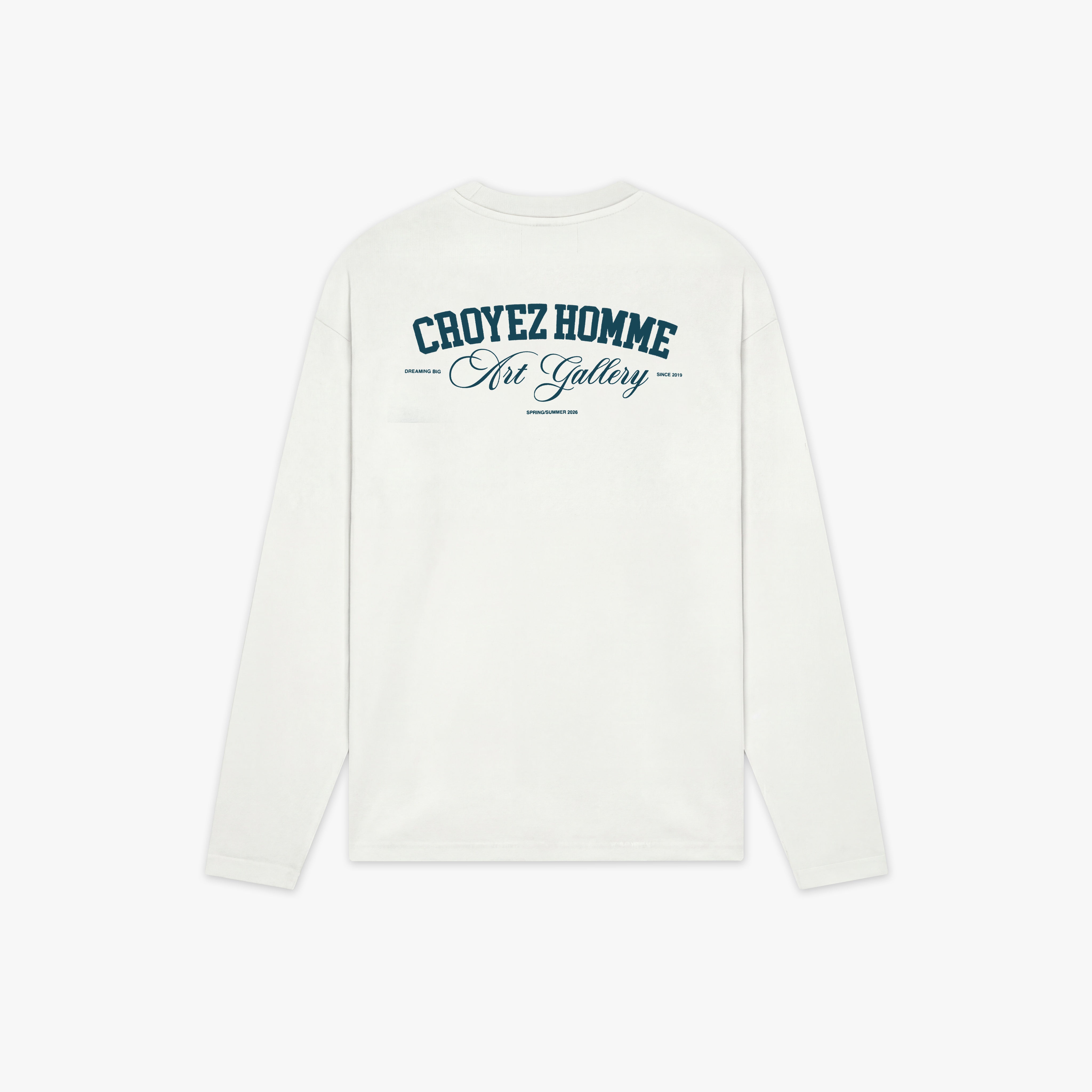 Croyez Art Gallery Longsleeve- Off-White