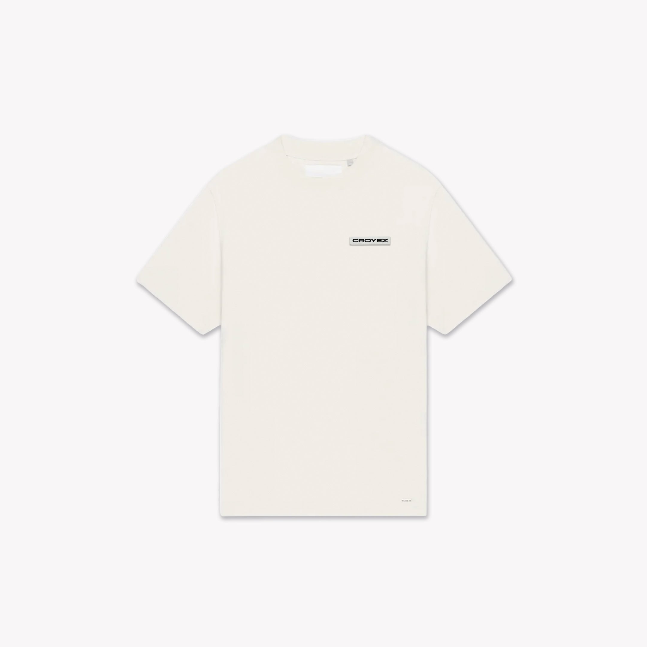 Croyez Etiquette T-Shirt- Off-White