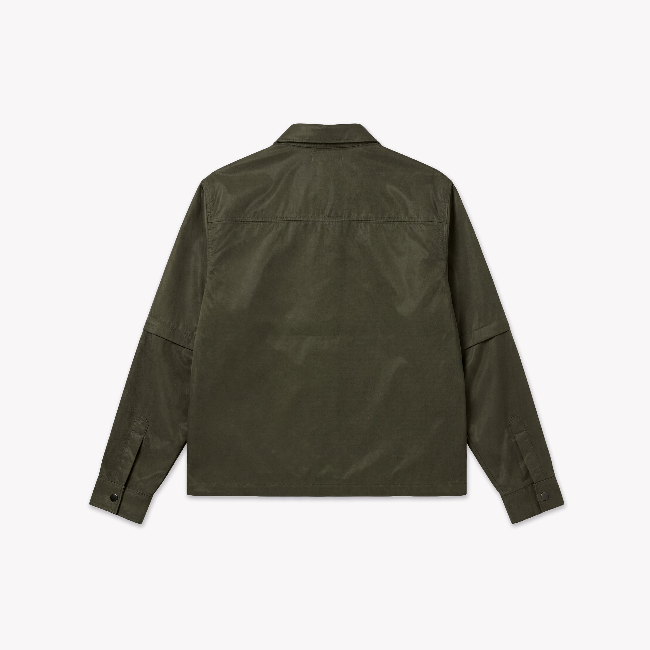 Croyez Etiquette Nylon Jacket- Dusty Olive