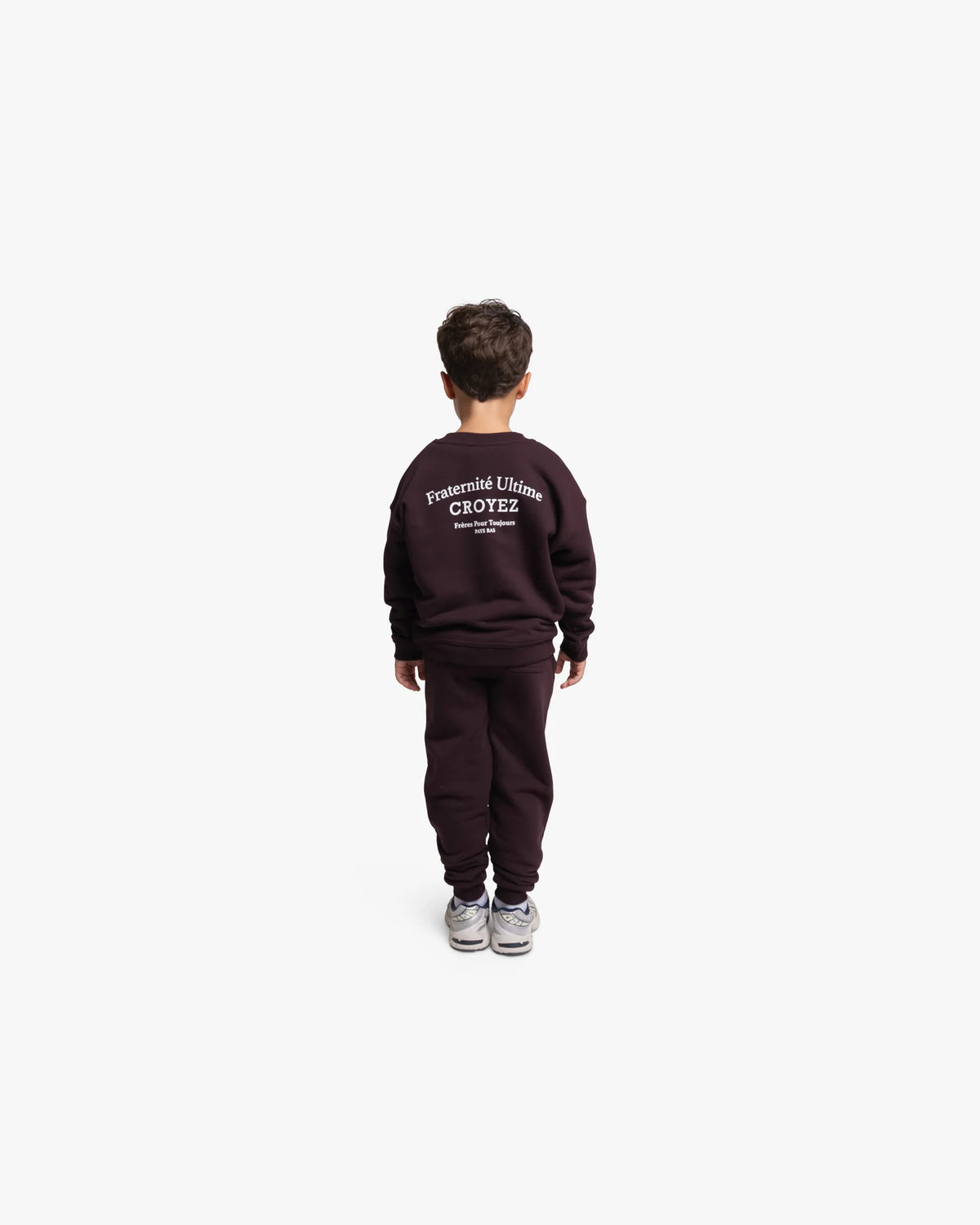 Croyez Mini Fraternité Ultime Sweater- Raisin Red