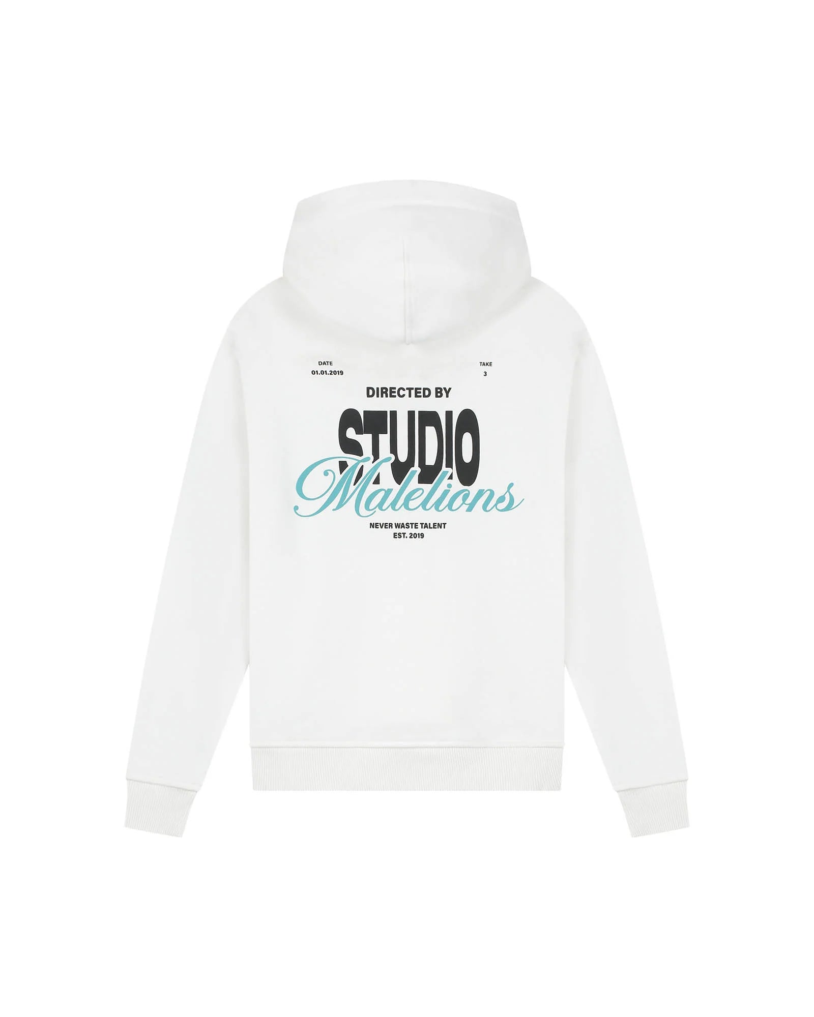 Malelions Junior Studio Hoodie - Off White