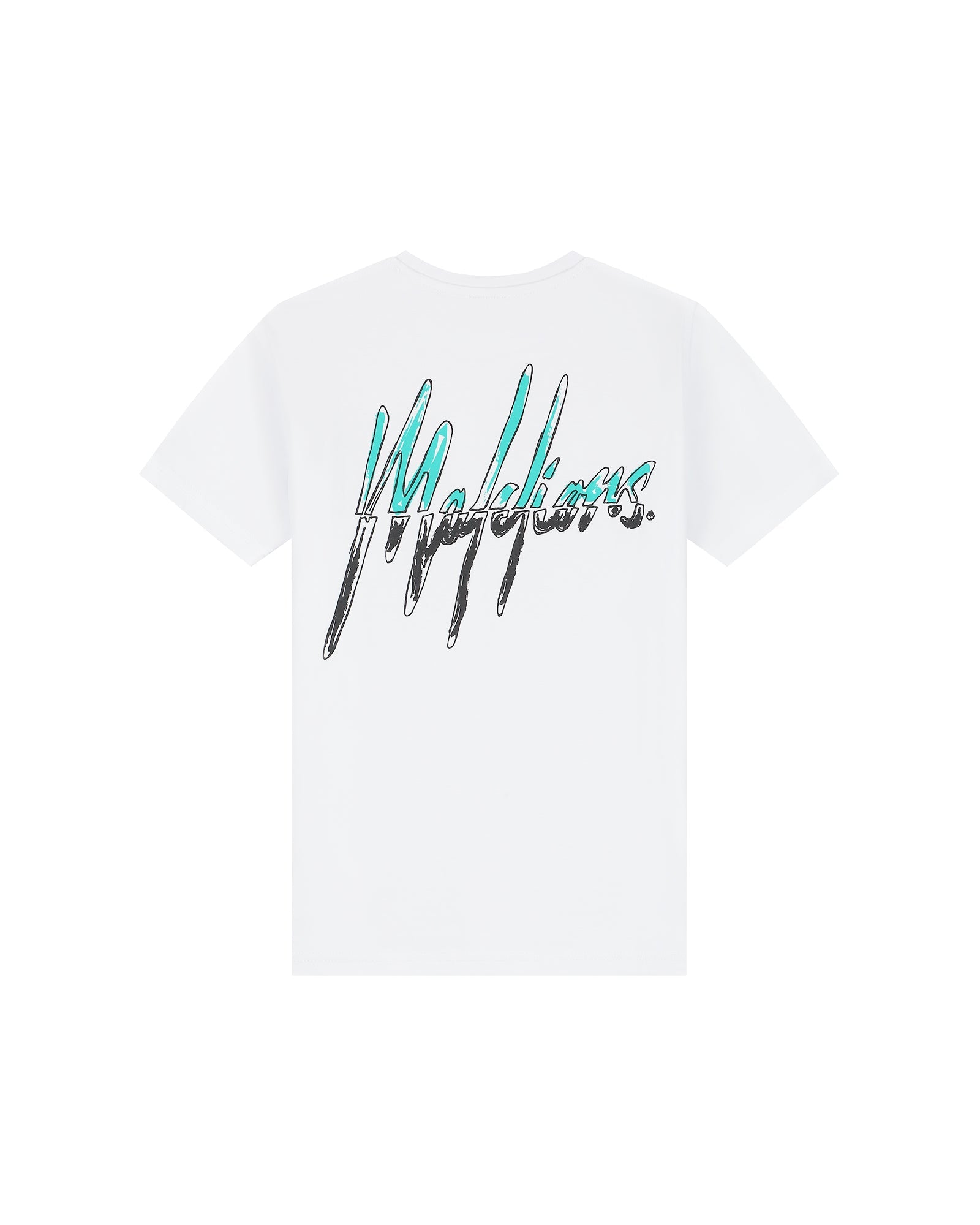 Malelions Junior Split T-Shirt 2.0- White