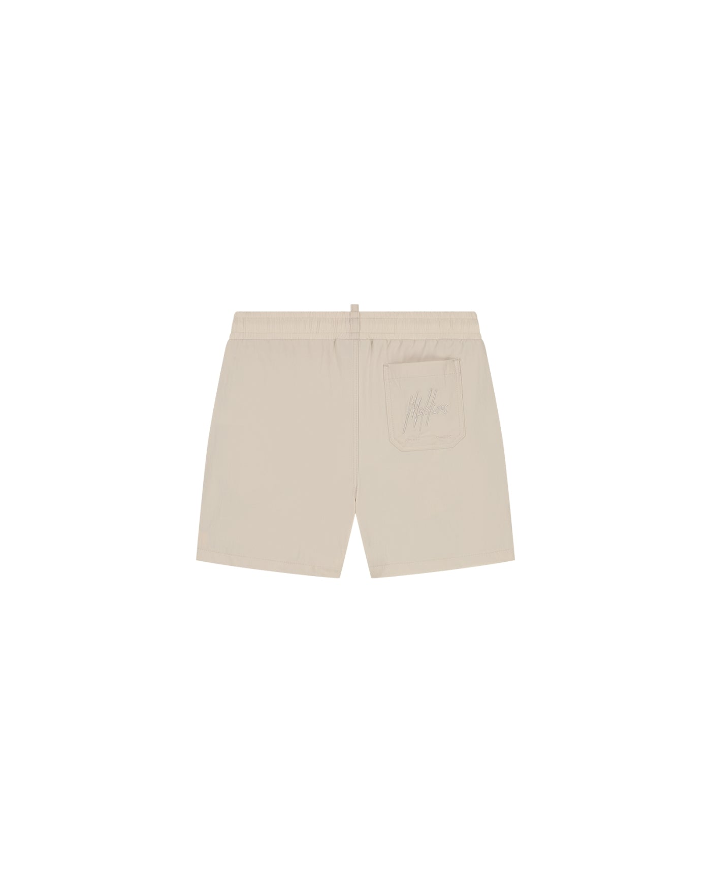 Malelions Junior Signature Swim Shorts- Taupe