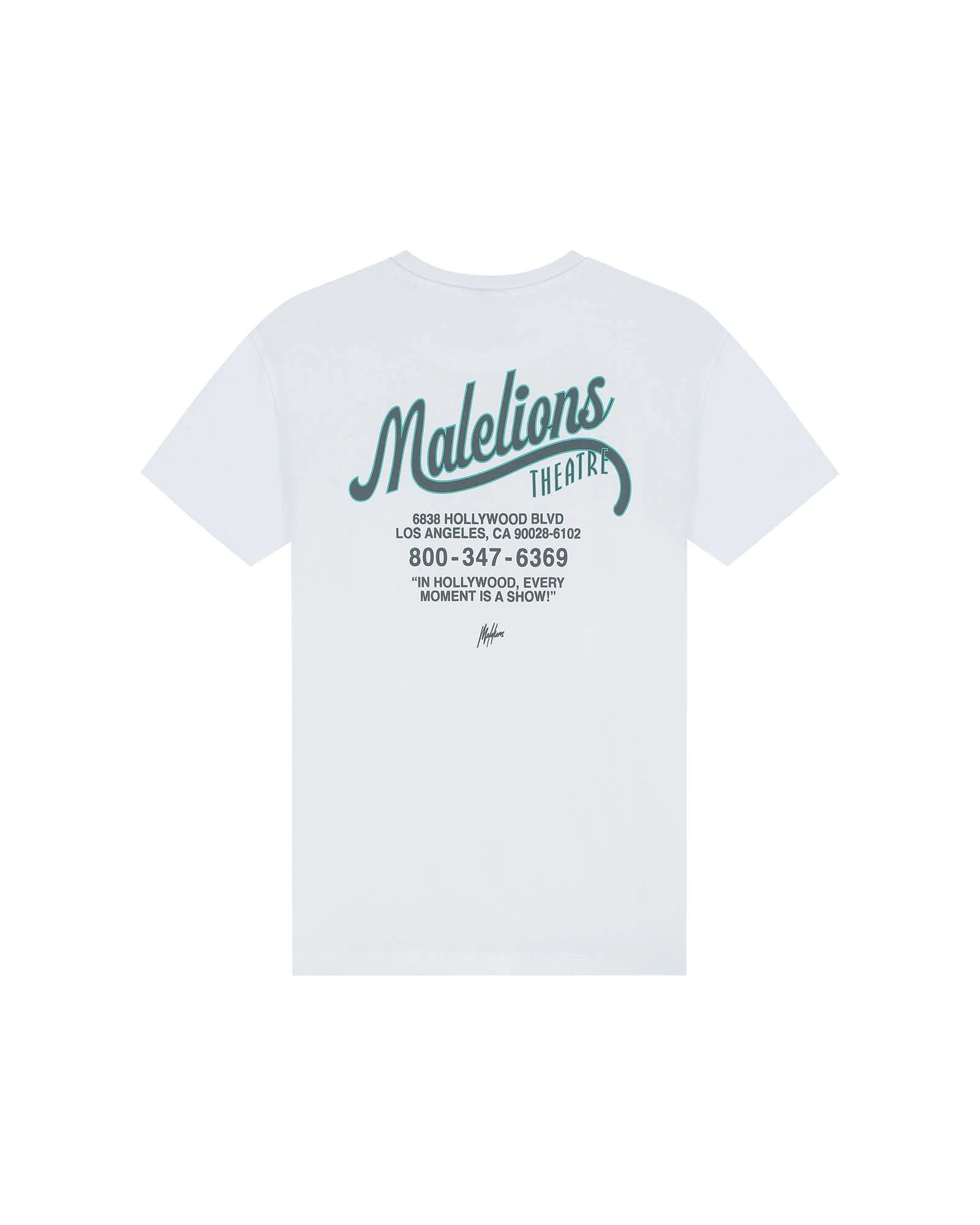 Malelions Junior Theatre T-shirt - White
