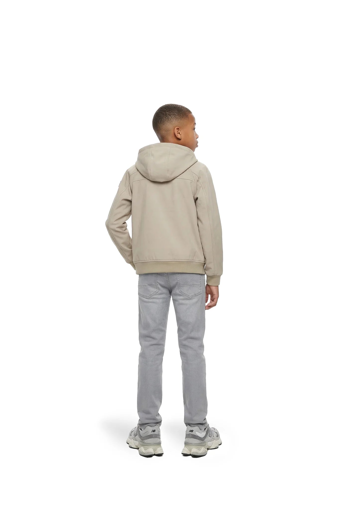 Malelions Junior Softshell Jacket - Beige