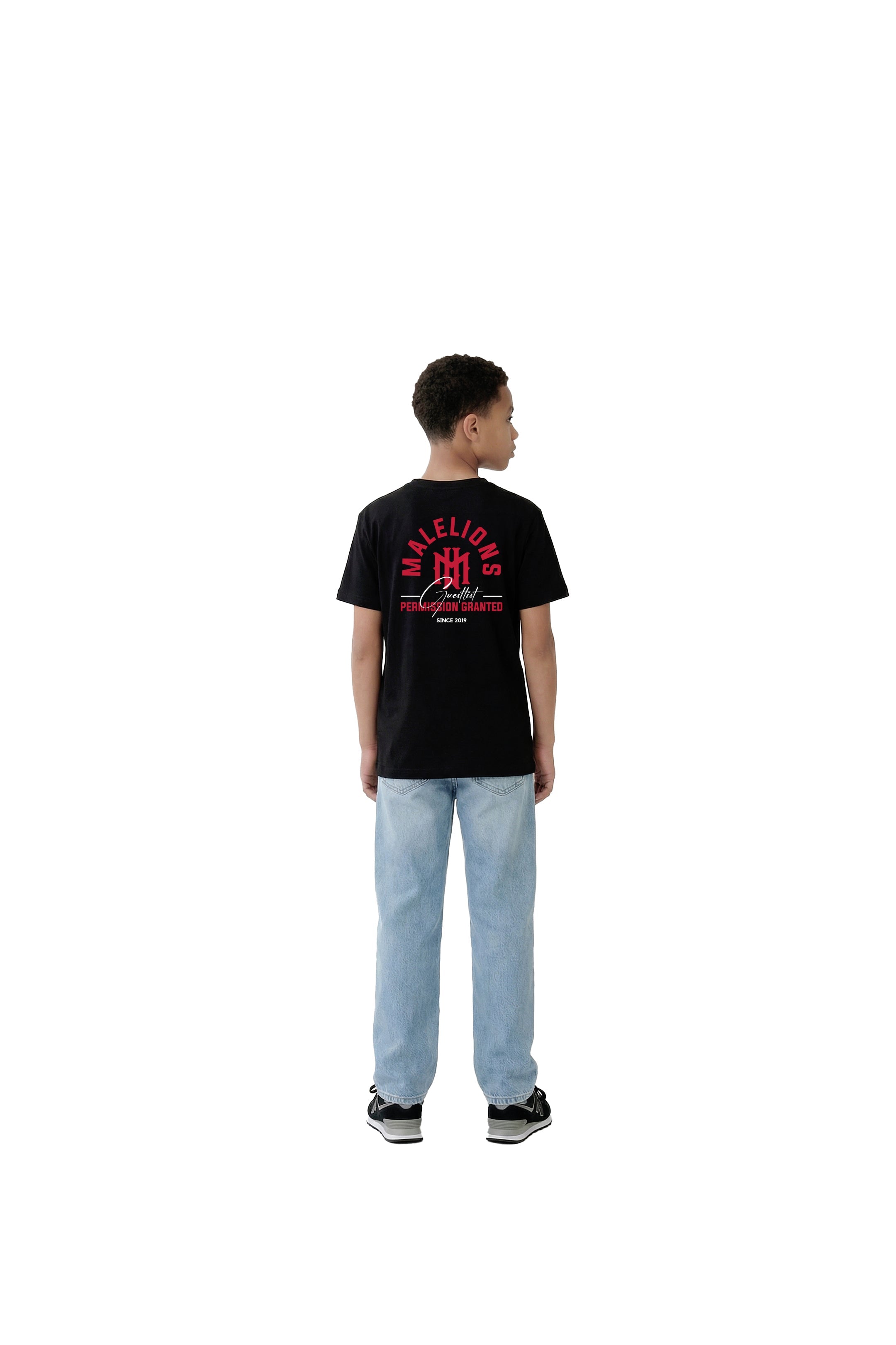 Malelions Junior Icon T-Shirt - Black