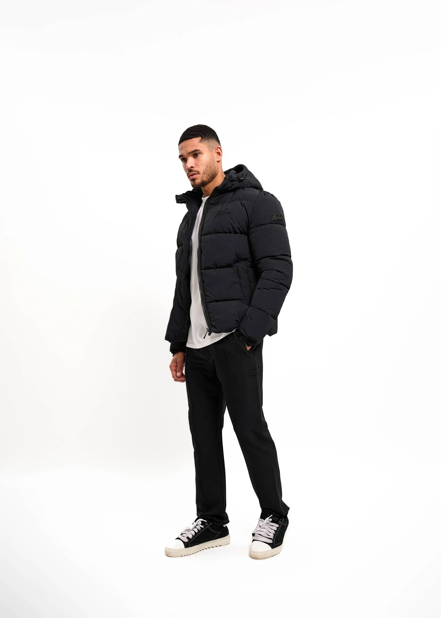 Malelions Donn Puffer Jacket - Black