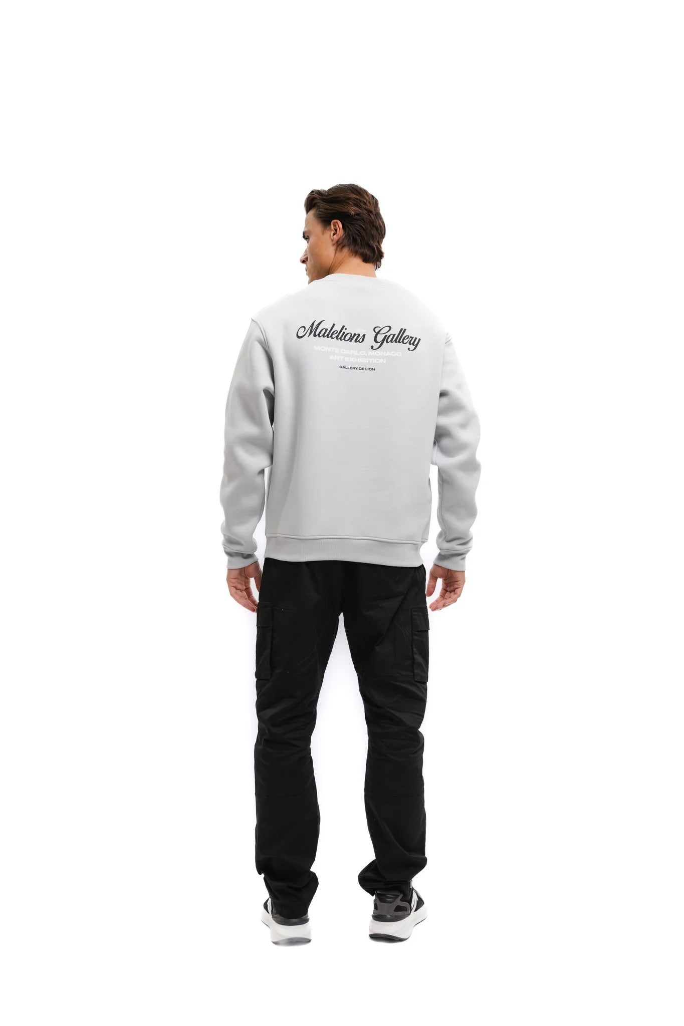 Malelions Gallery Sweater - Ocean Grey