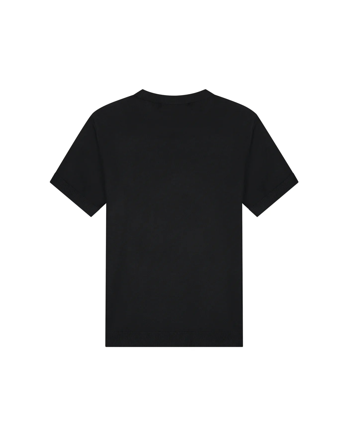 Malelions Knitted T-Shirt- Black