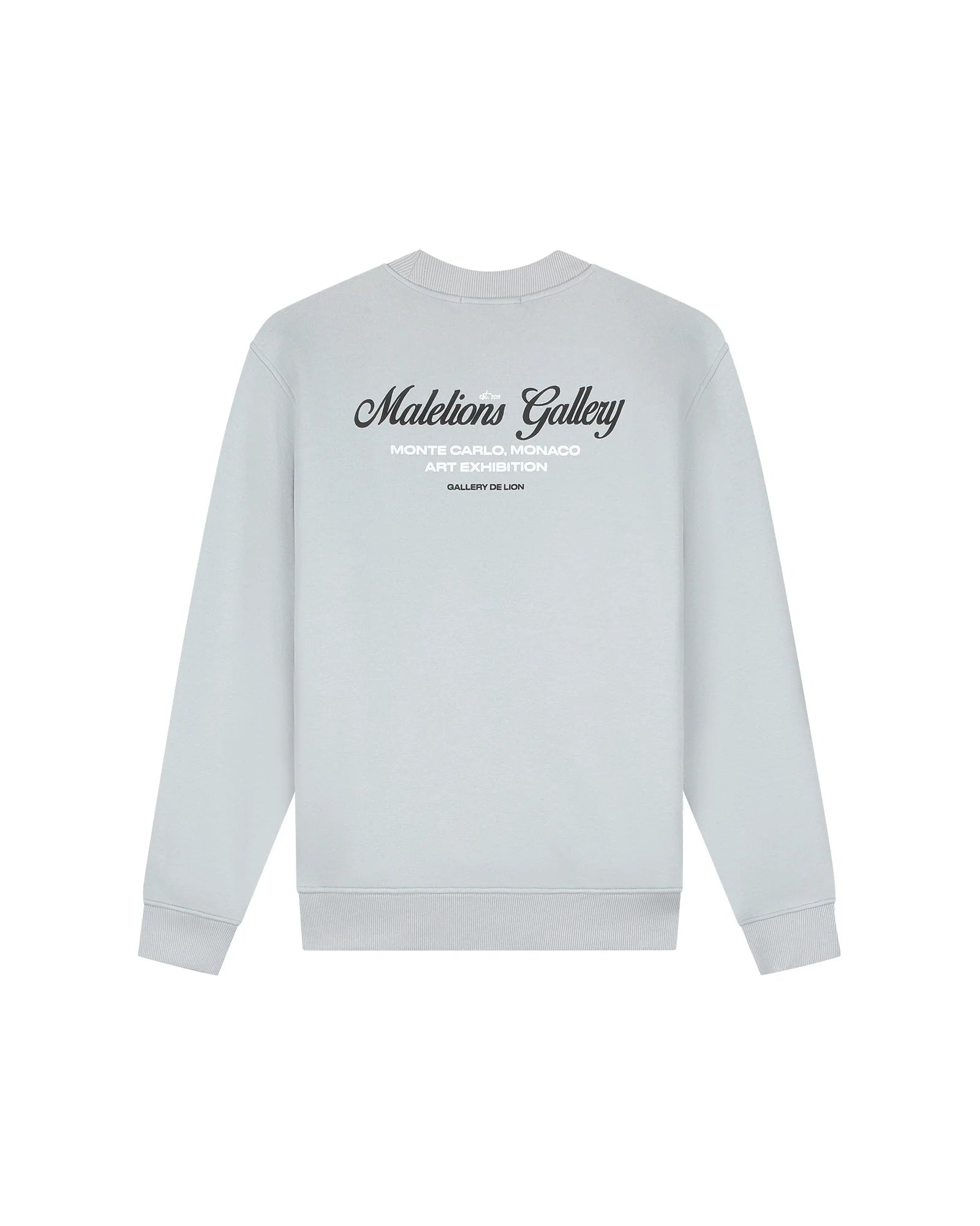 Malelions Gallery Sweater - Ocean Grey