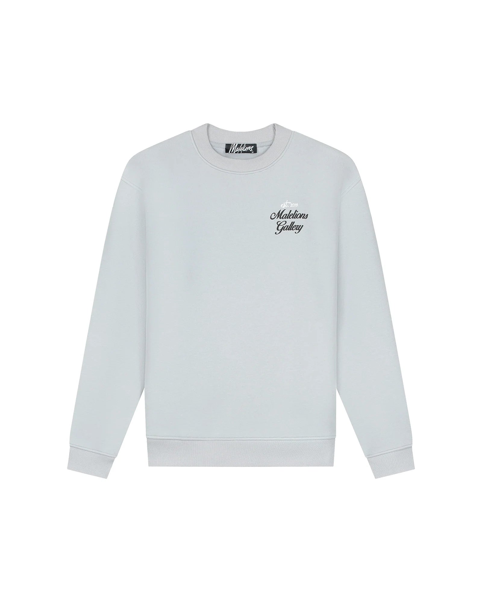 Malelions Gallery Sweater - Ocean Grey