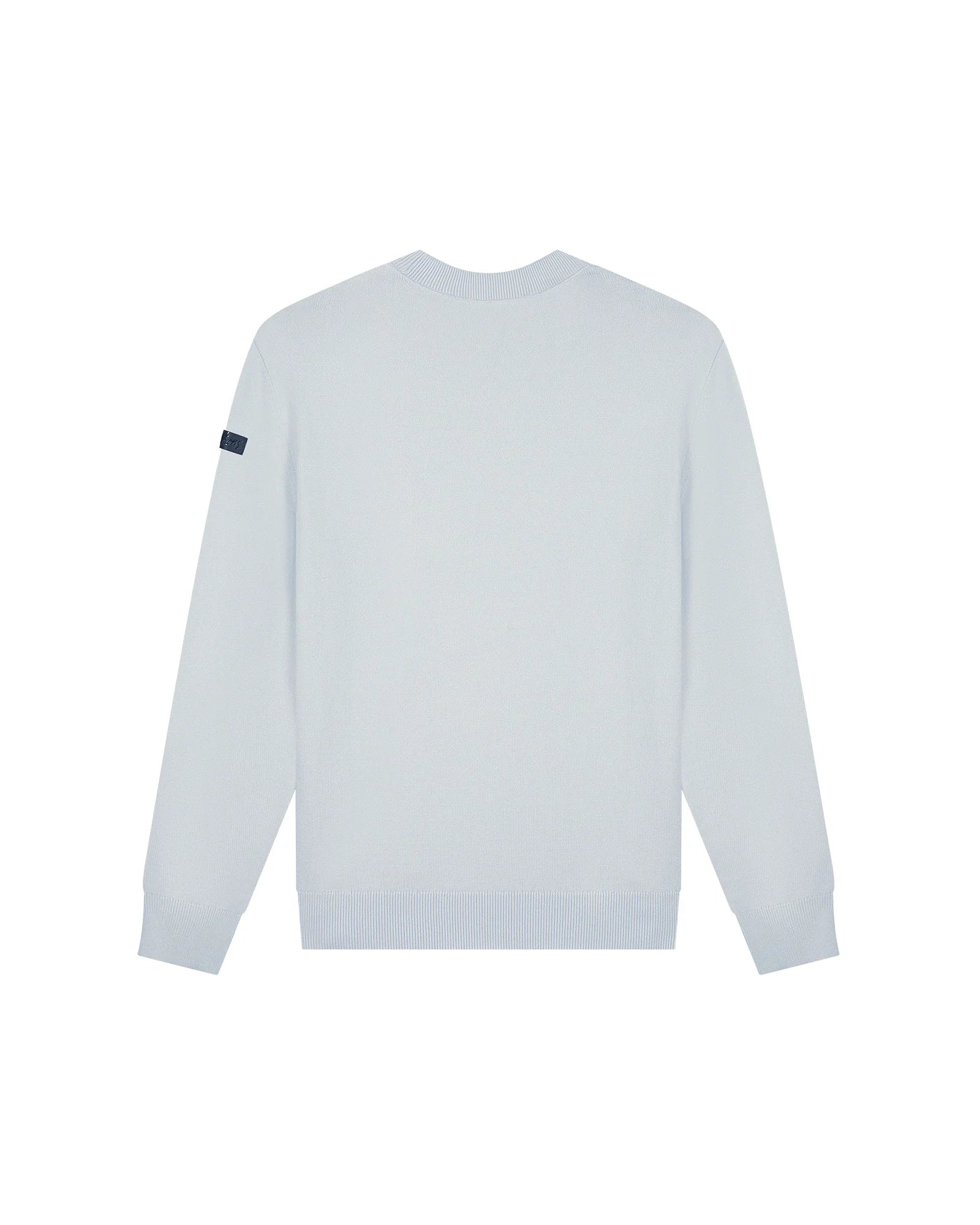 Malelions Knitted Crewneck - Ocean Grey