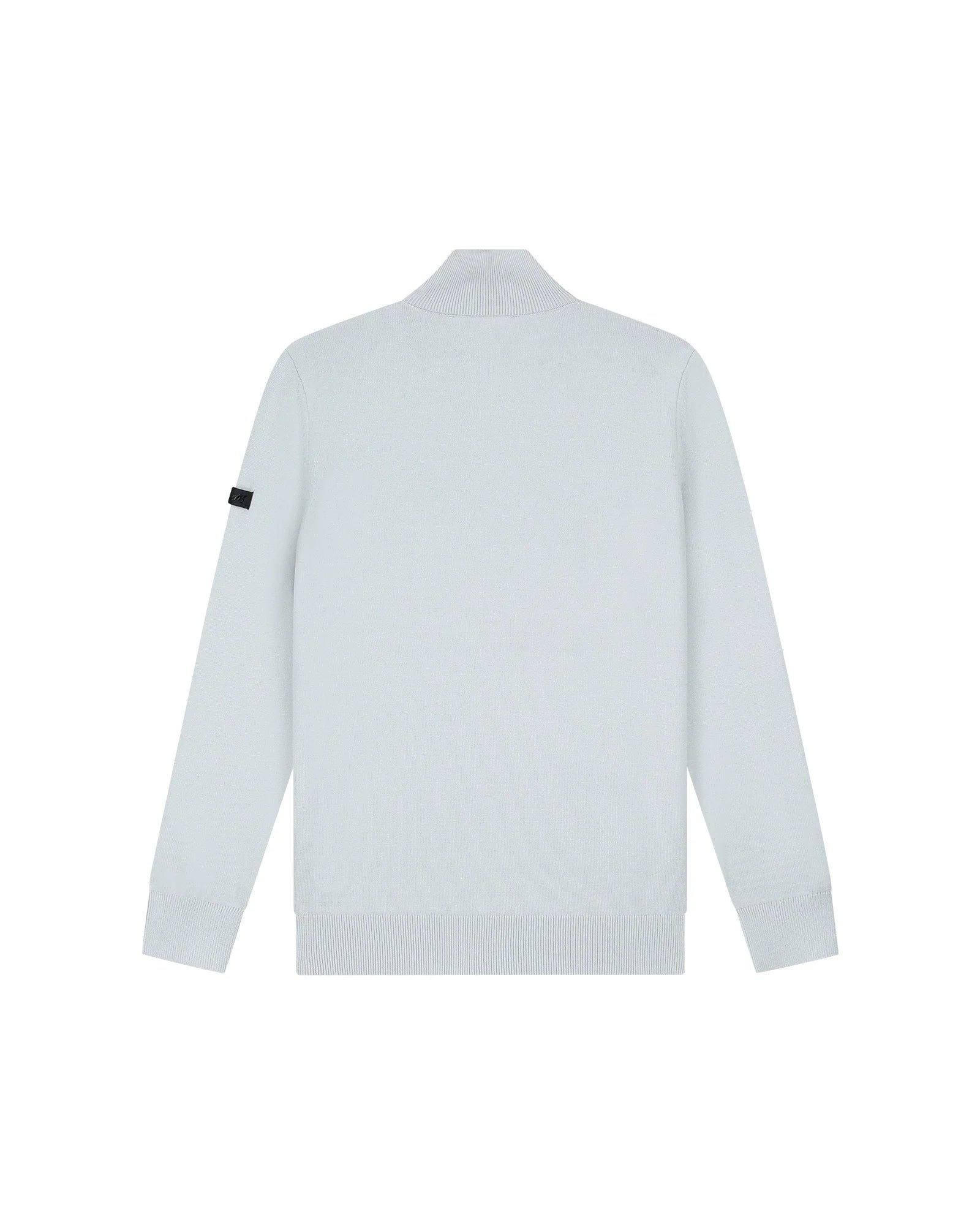 Malelions Knitted Quarter Zip - Ocean Grey