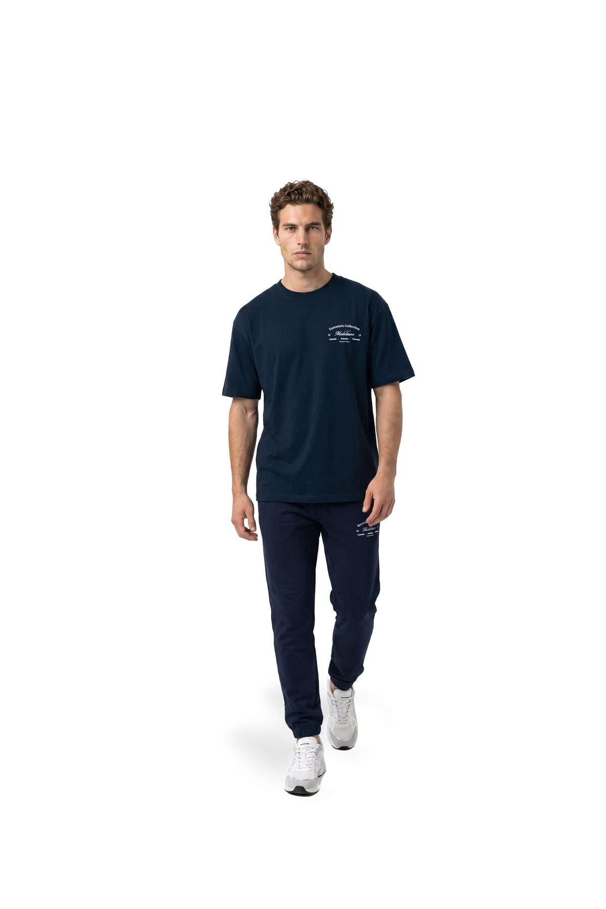 Malelions Men Marina Sweatpants - Navy