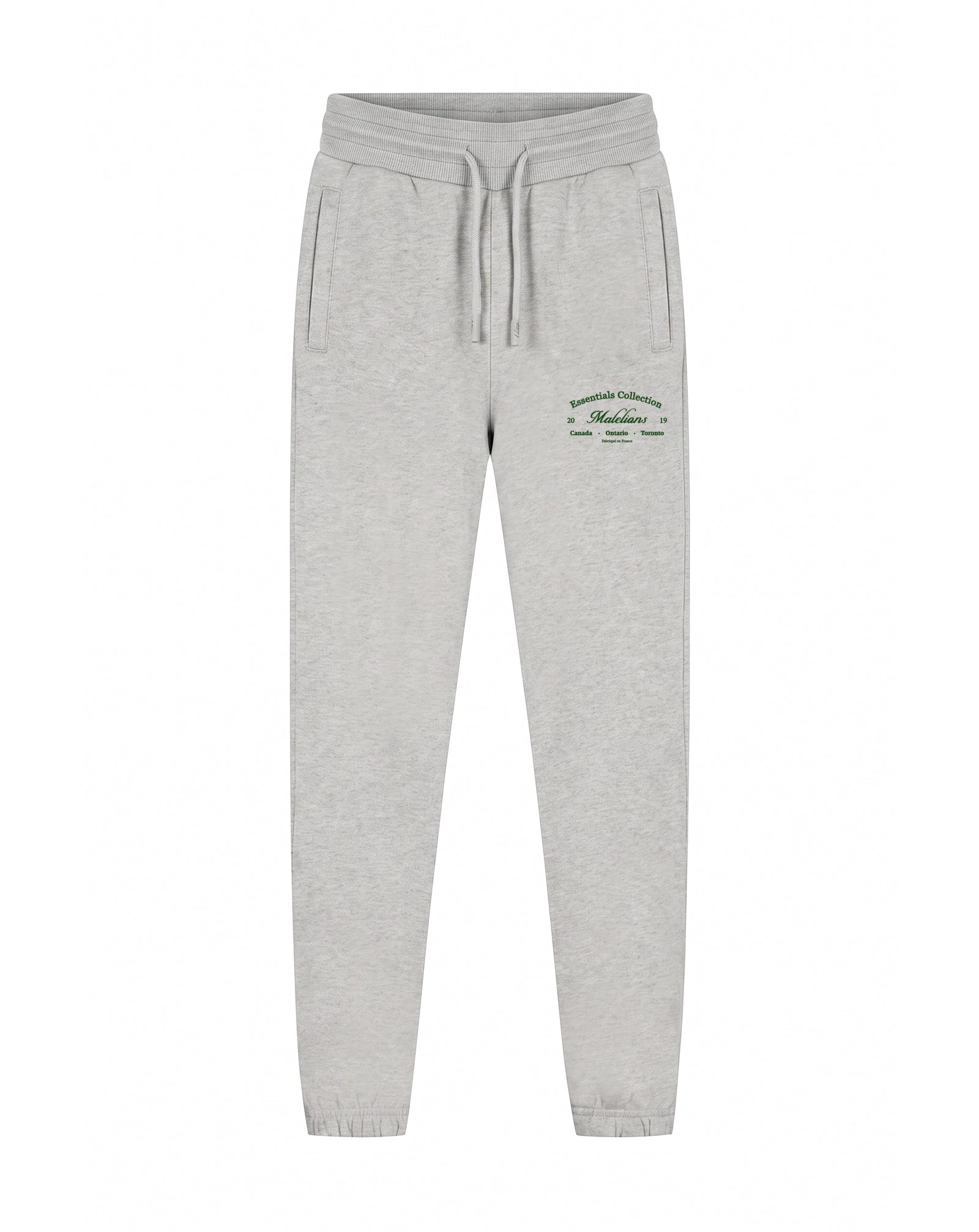 Malelions Men Marina Sweatpants - Grey Melange