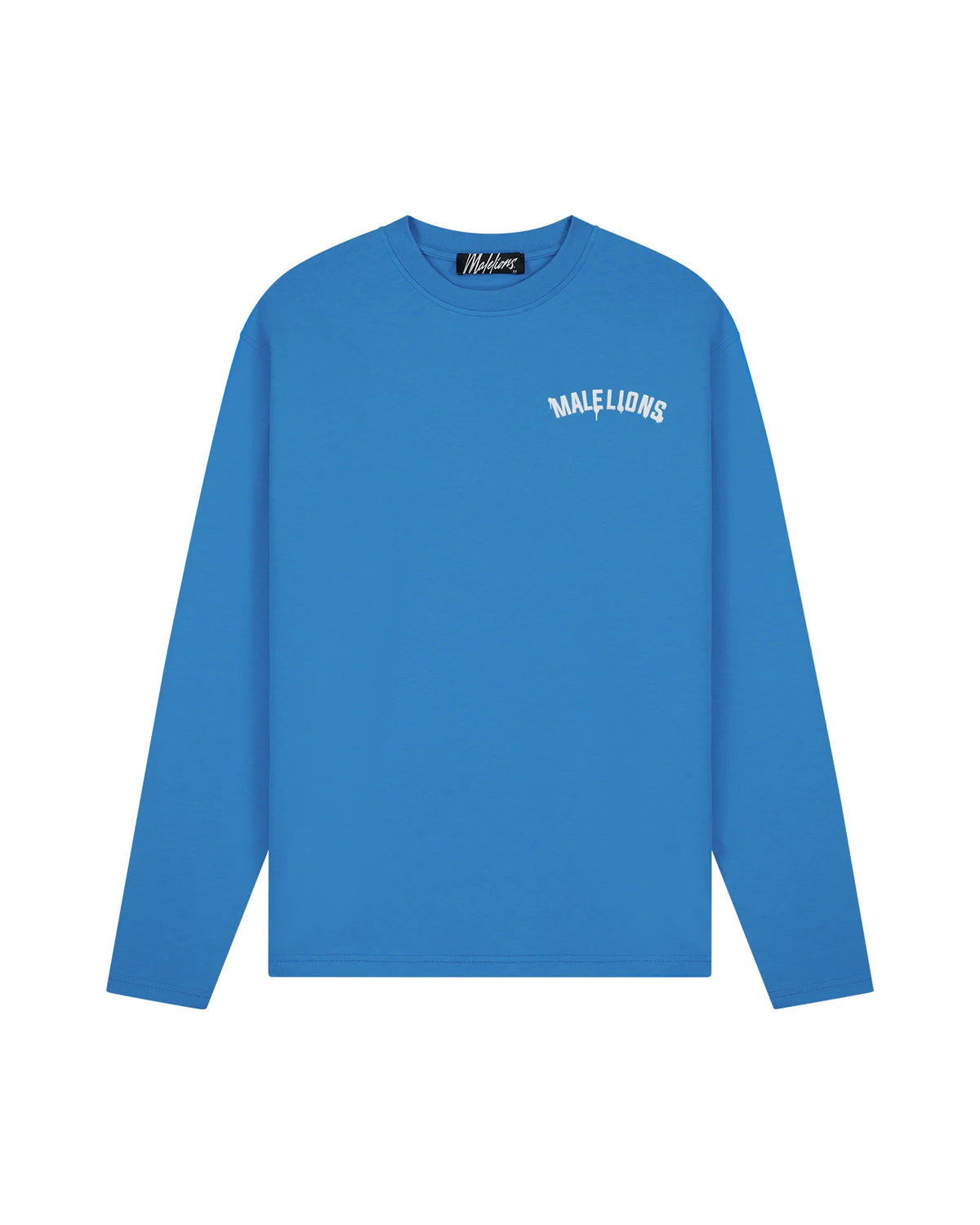 Malelions Men Society Club Longsleeve - Electric Blue