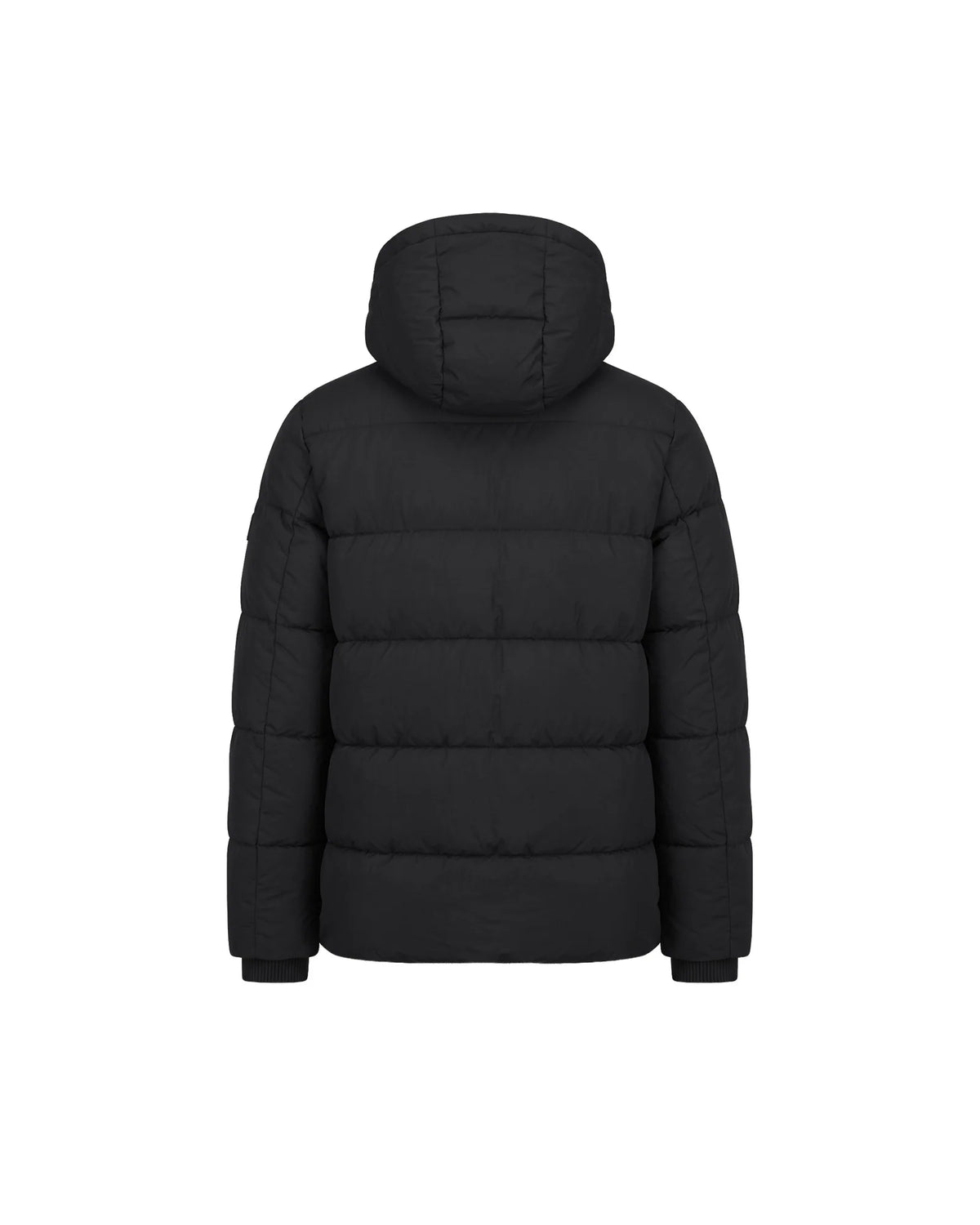 Malelions Men padded Parka Jacket - Black