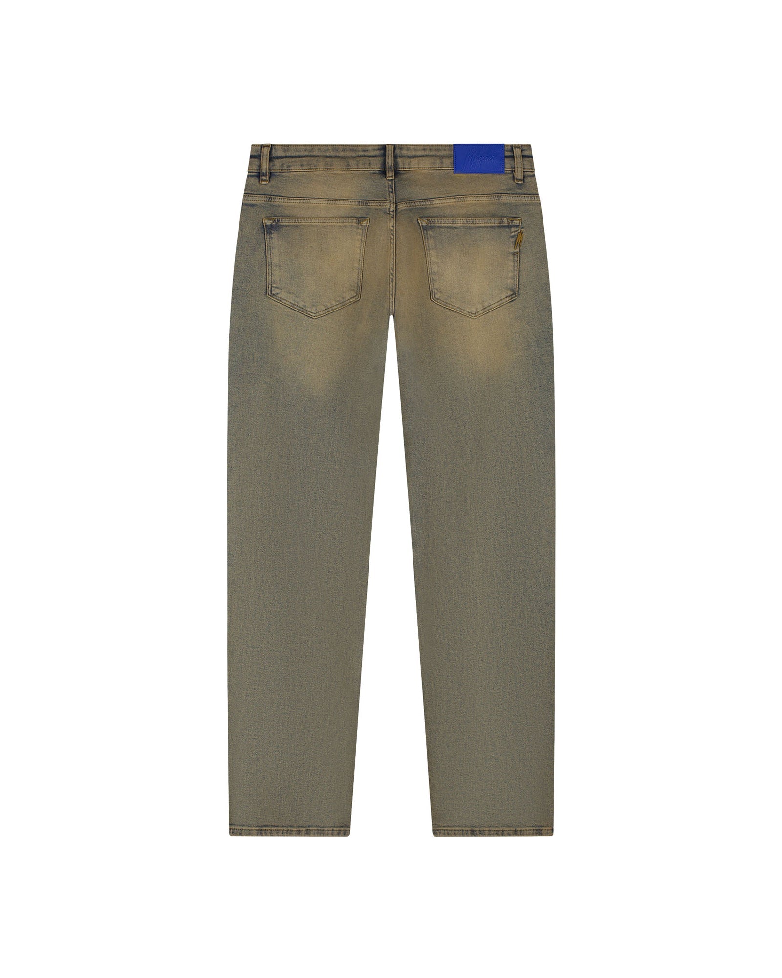 Malelions Men Straight Fit Jeans - Sand Washed