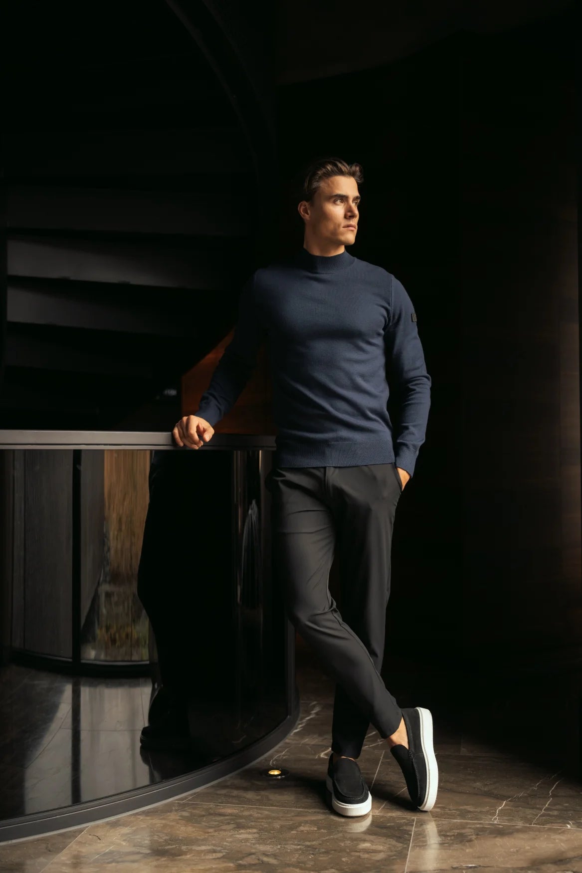 Malelions Casual Chino- Black
