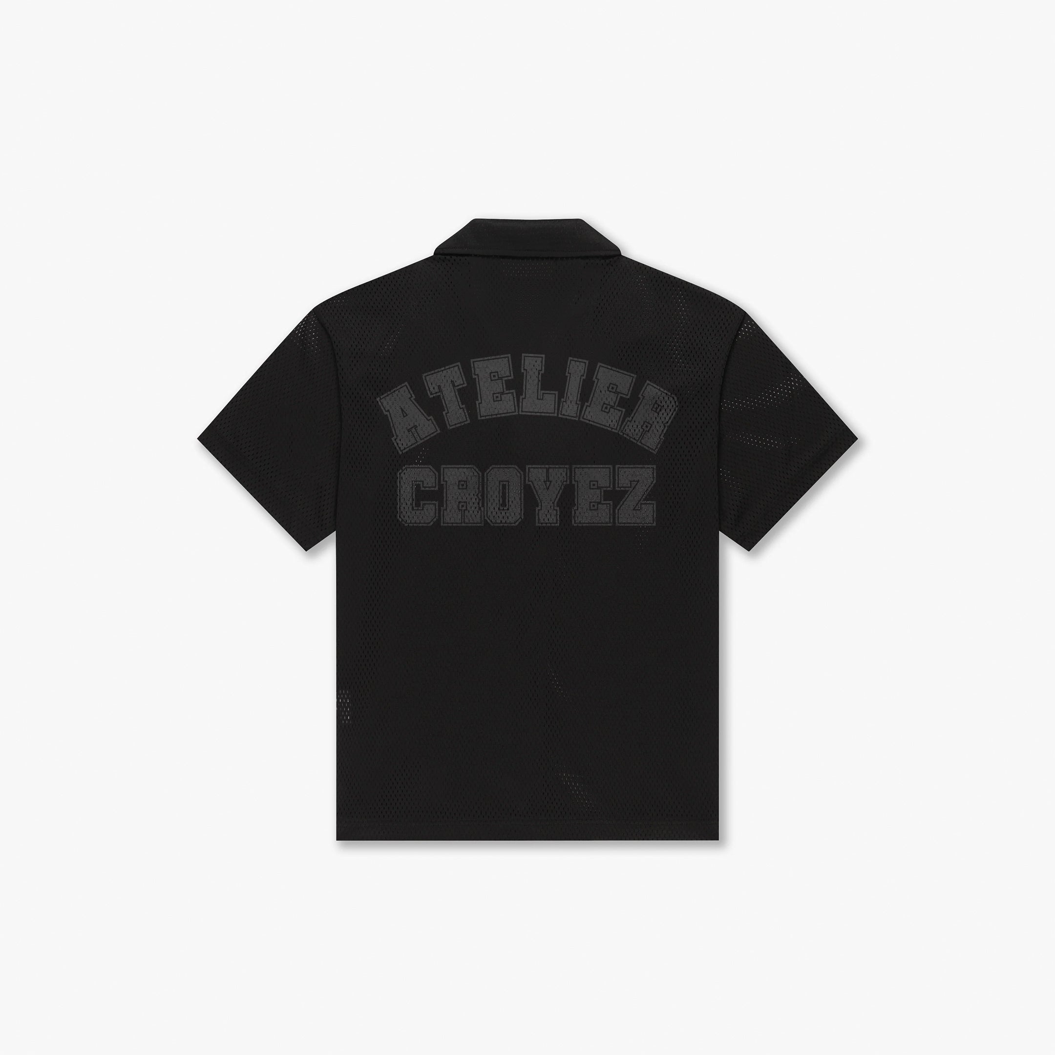 Croyez Mesh Atelier Shirt- Black