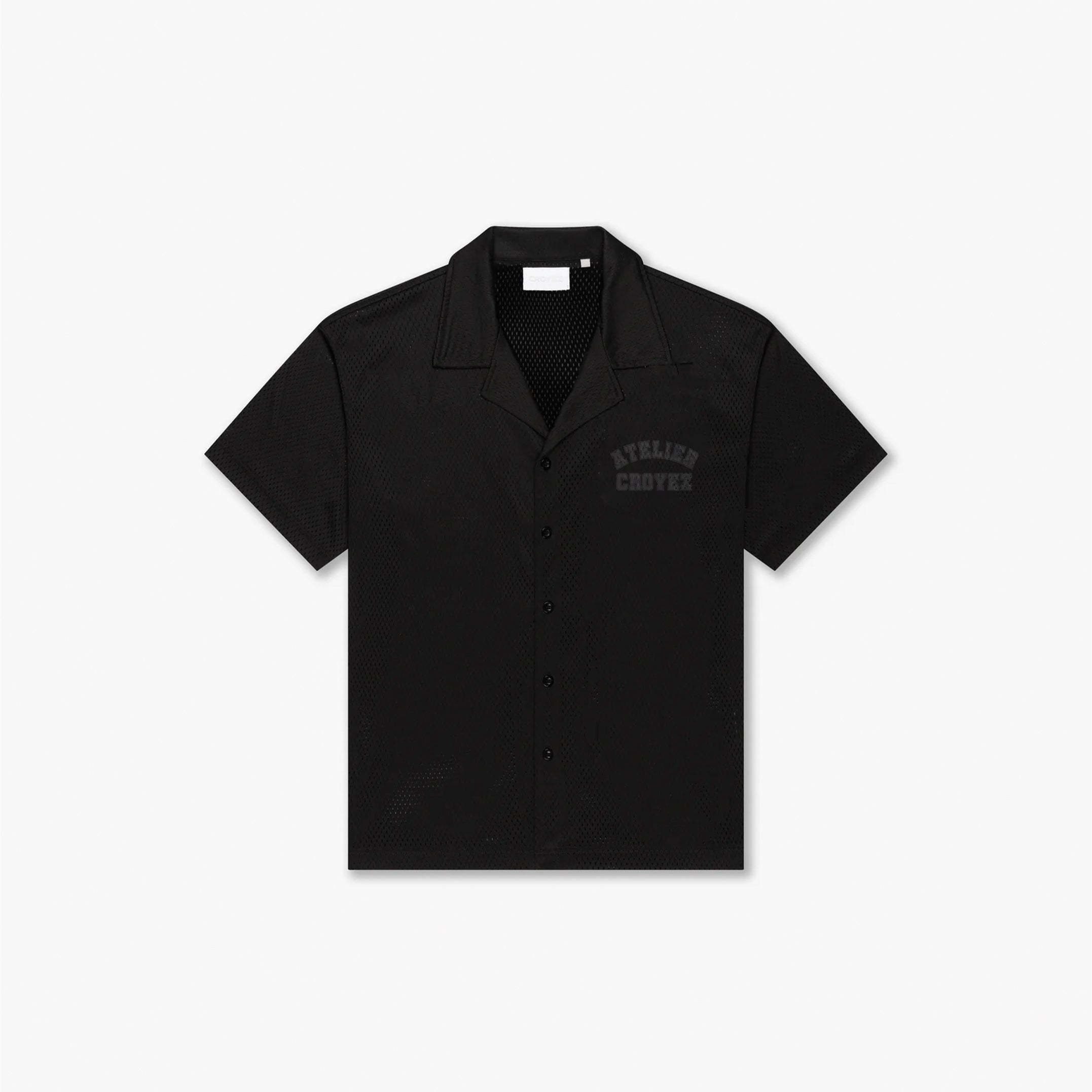 Croyez Mesh Atelier Shirt- Black