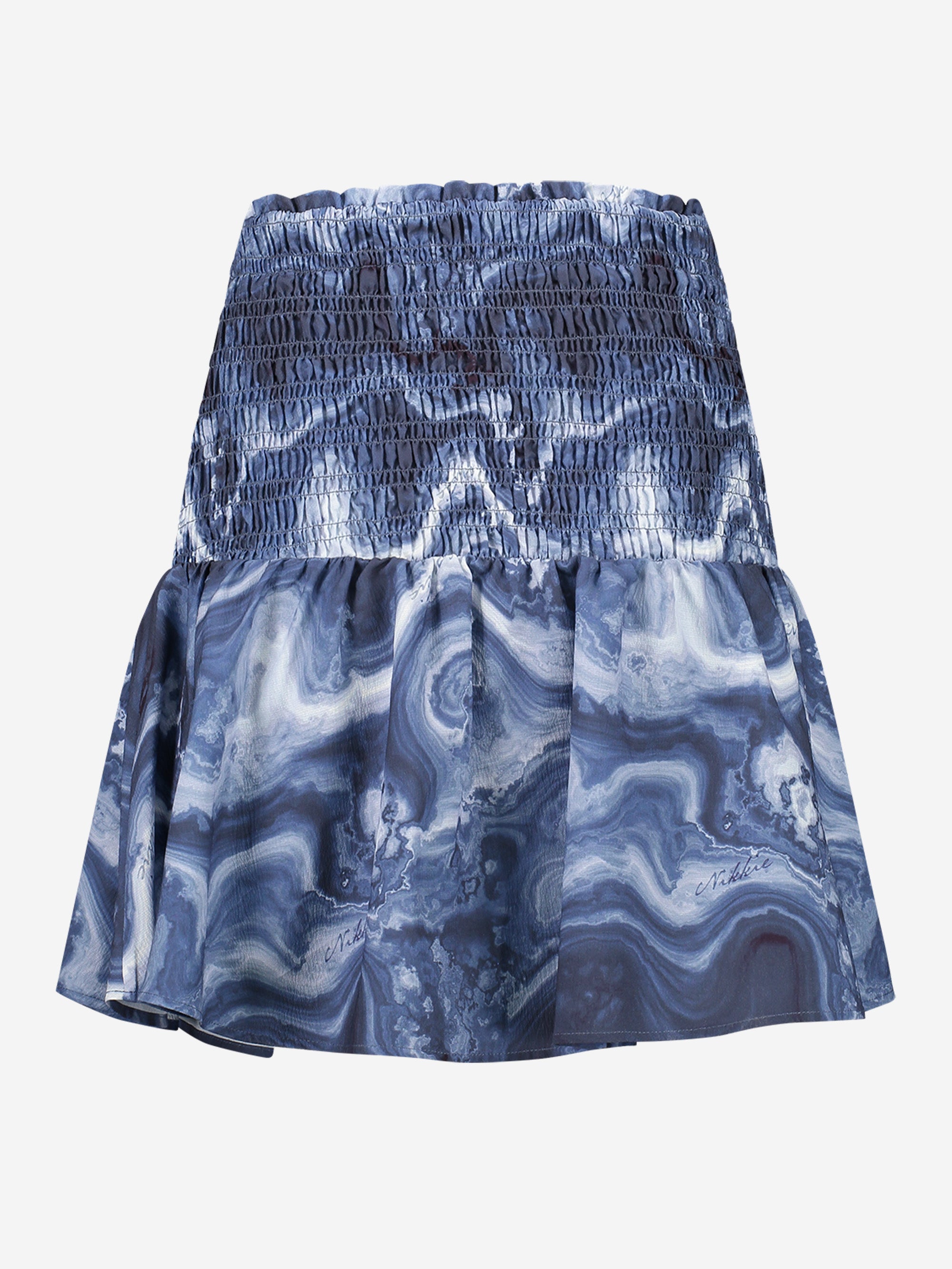 Nikkie Veronica Marble Skort Deep Blauw