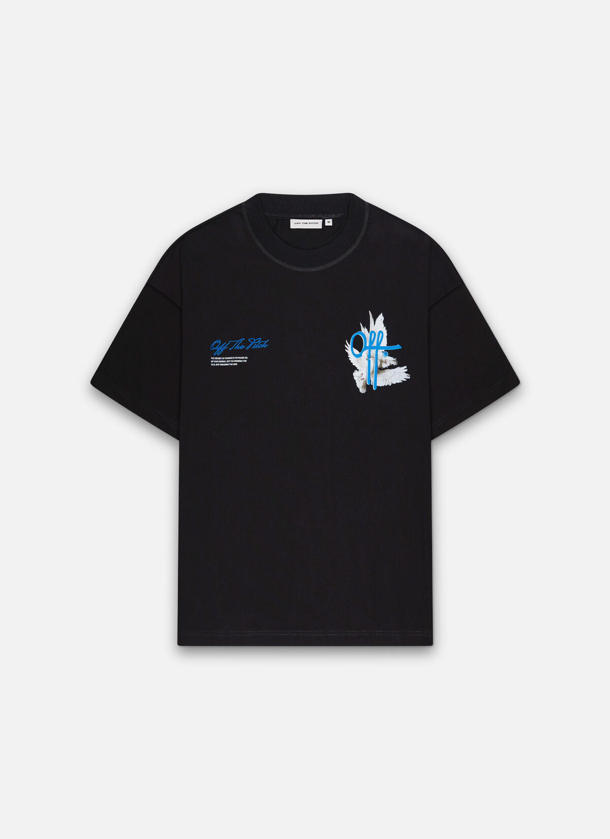 Off The Pitch Rebirth Oversized T-Shirt- Black