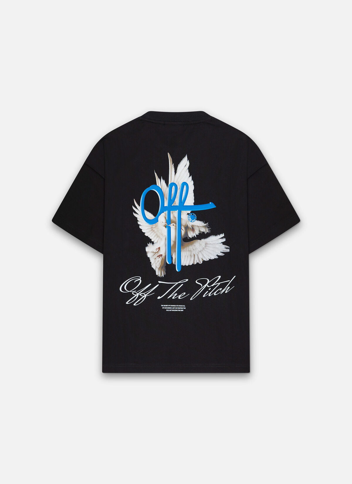 Off The Pitch Rebirth Oversized T-Shirt- Black