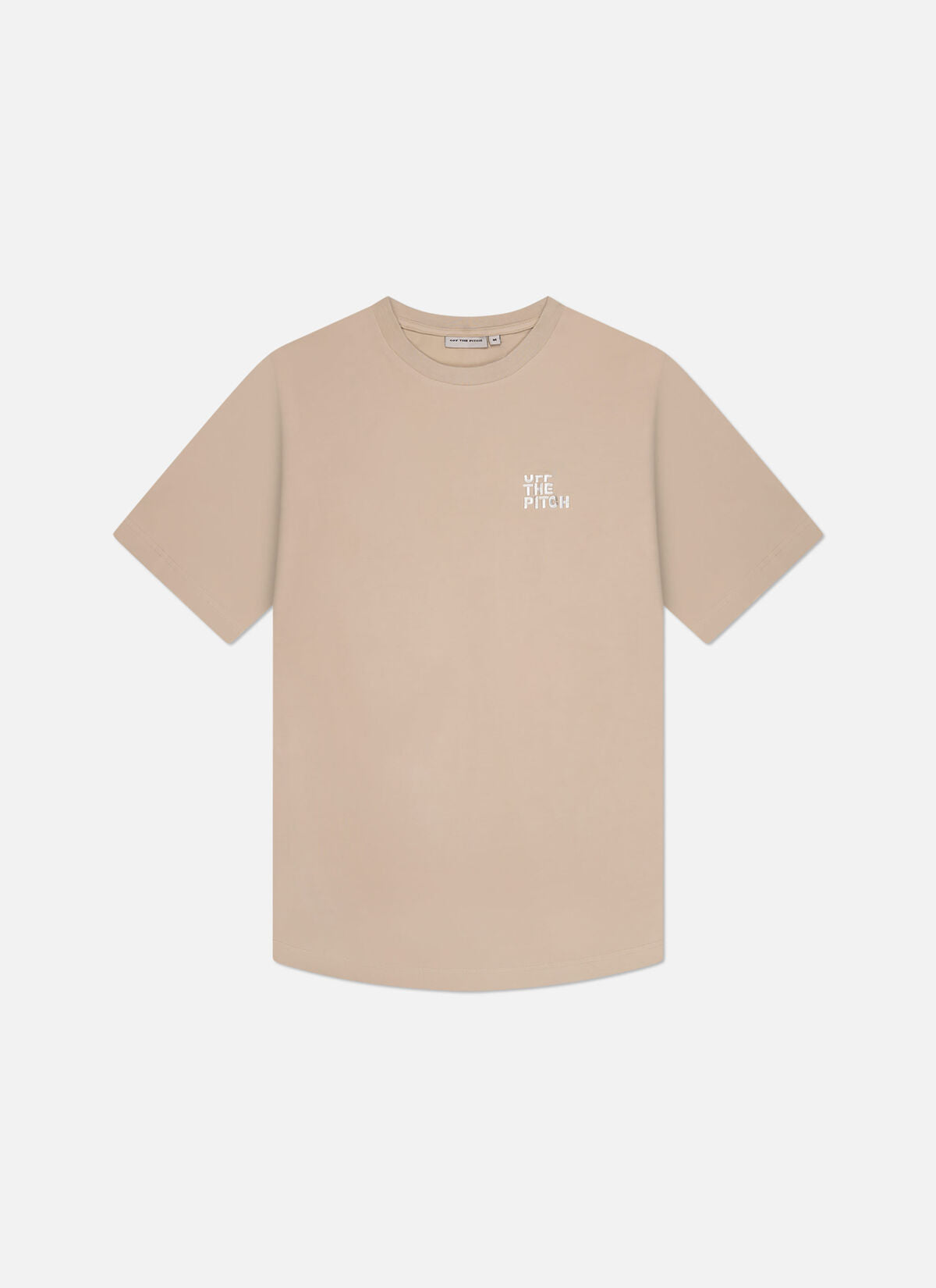 Off The Pitch Fullstop Slim Tee- Sand