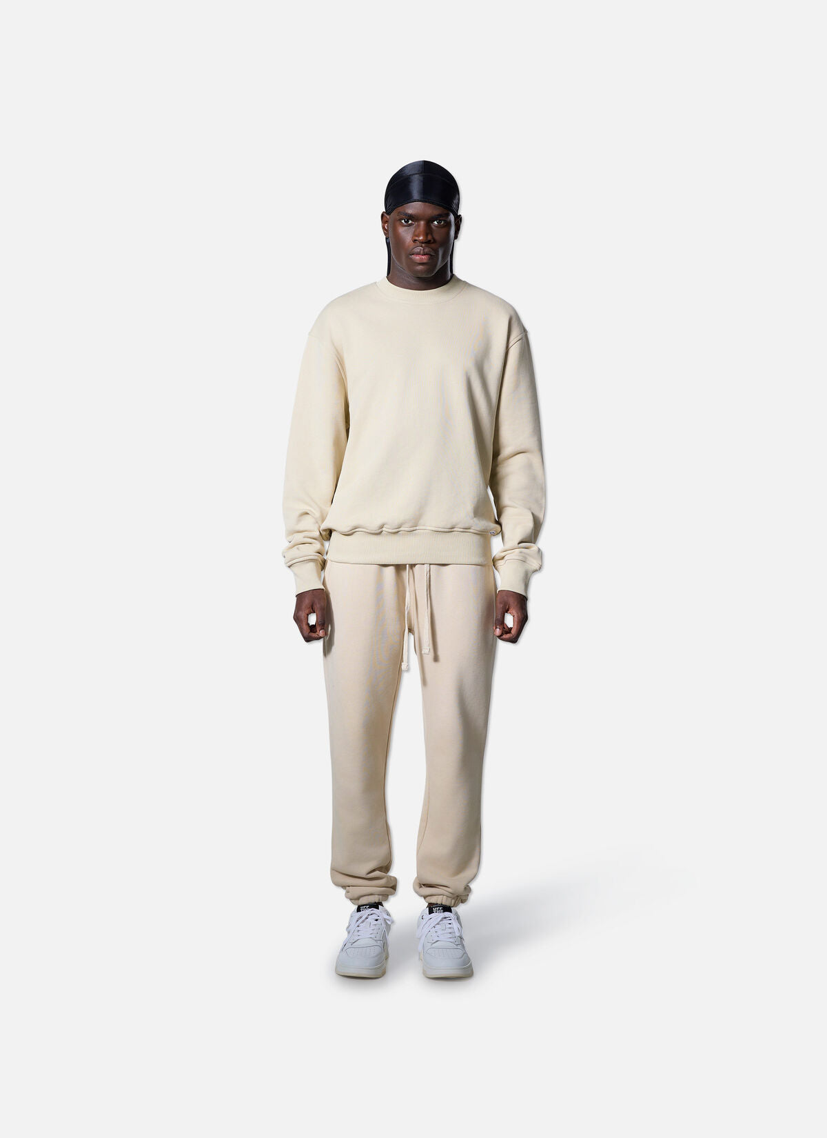 Off The Pitch Lit Crewneck- Sand