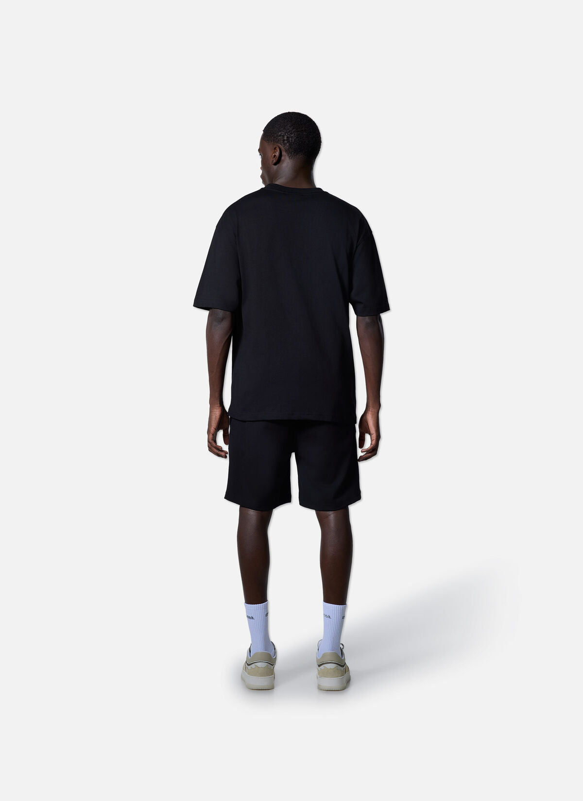 Off The Pitch Wardrobe Essential Tee- Black