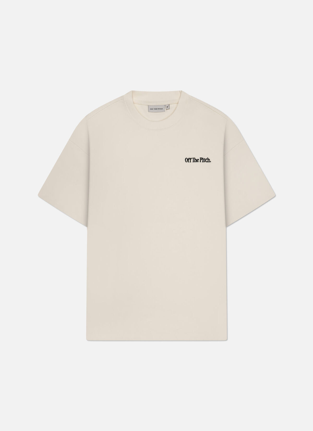Off The Pitch Wardrobe Essential Tee- Off White