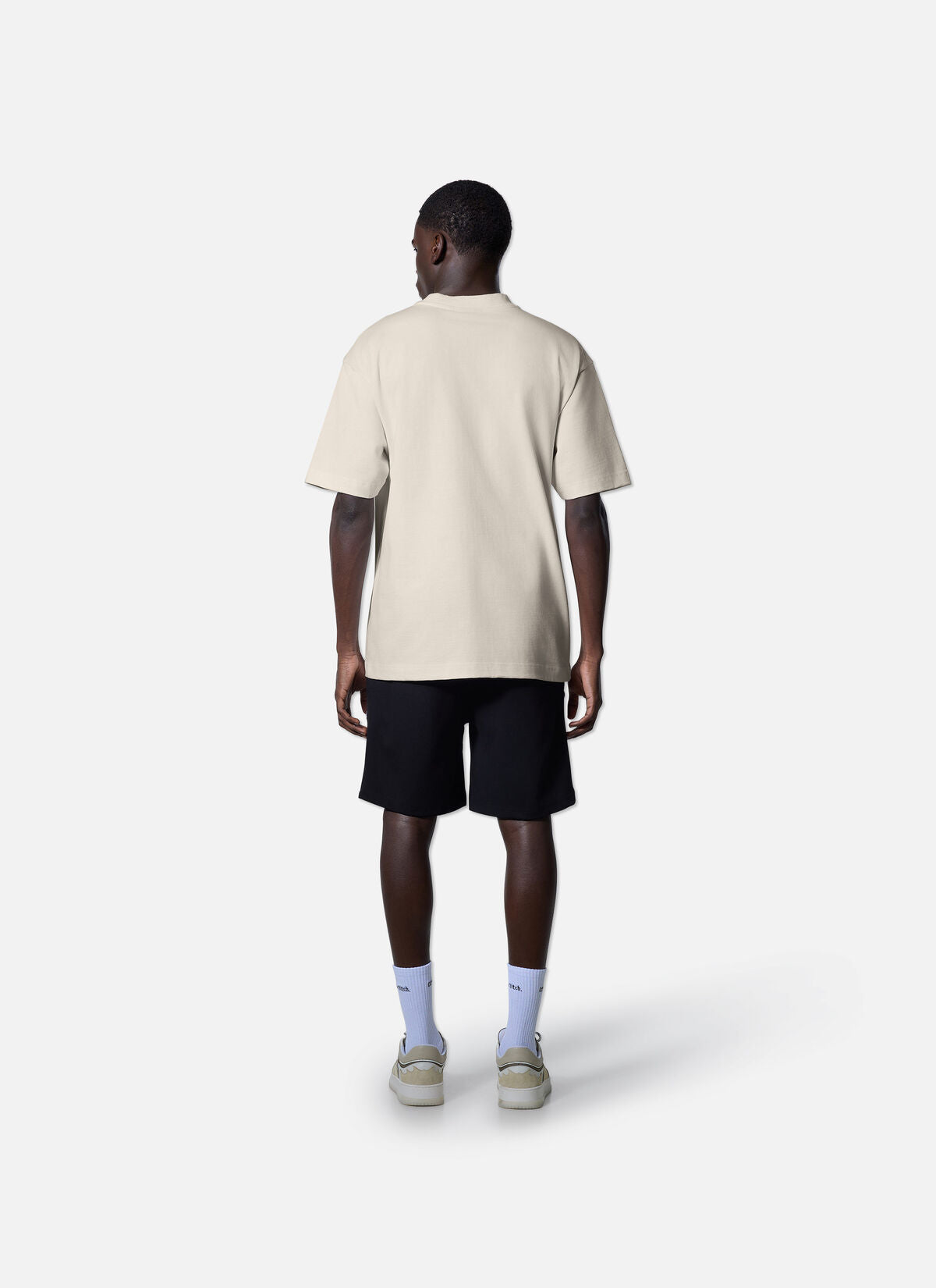 Off The Pitch Wardrobe Essential Tee- Off White