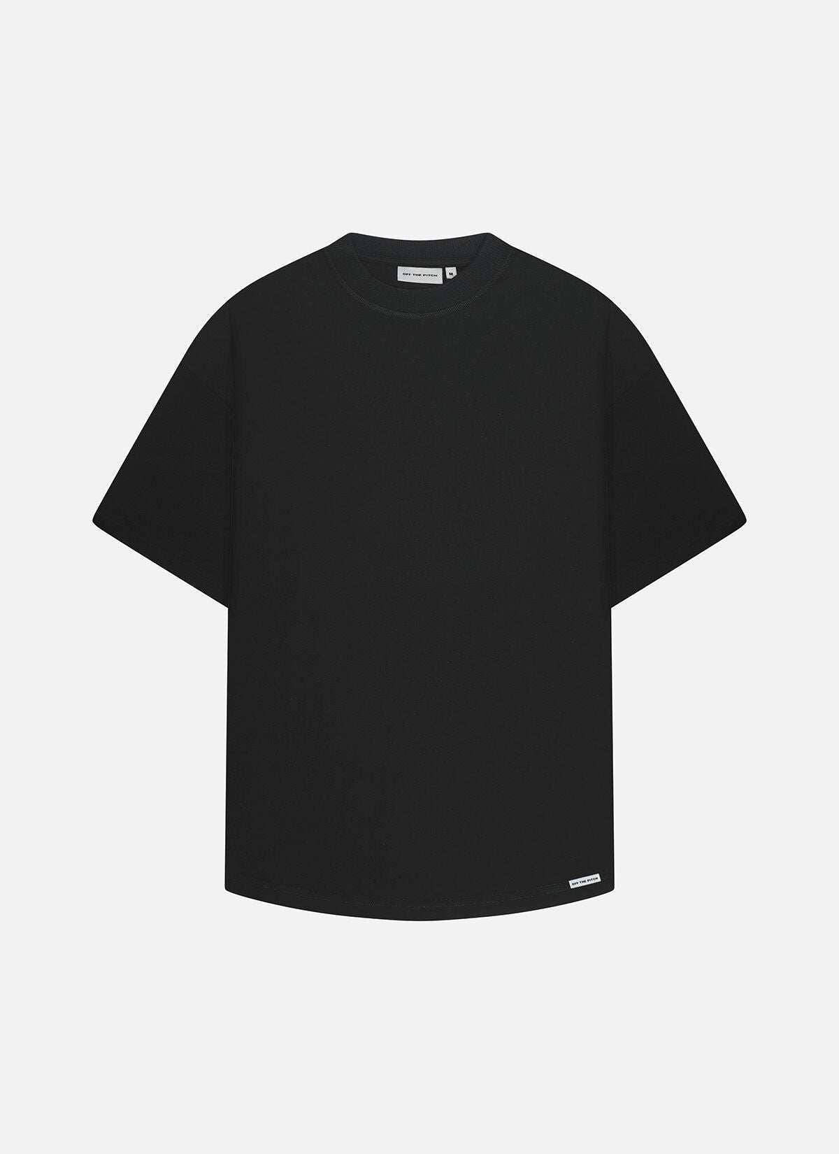 Off The Pitch Lava Oversized Tee- Black