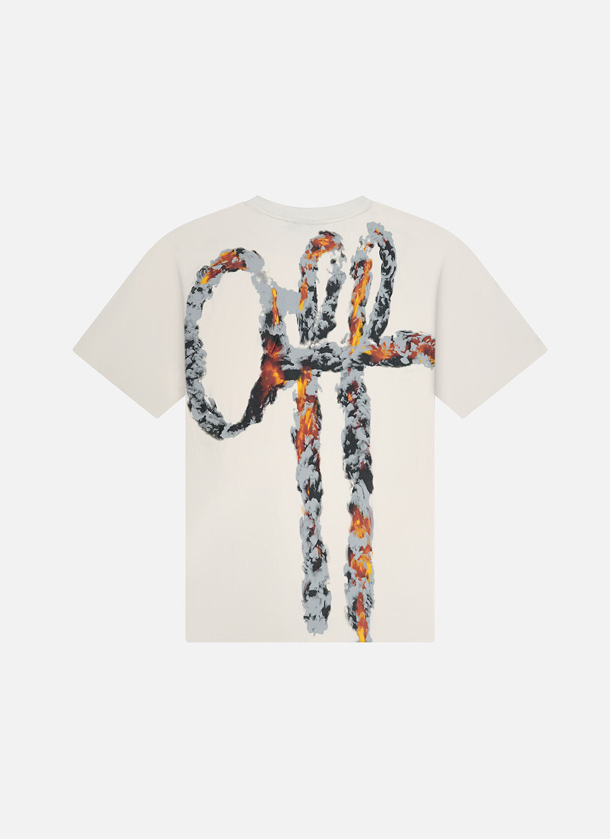 Off The Pitch Smoke Regular Tee- Off White