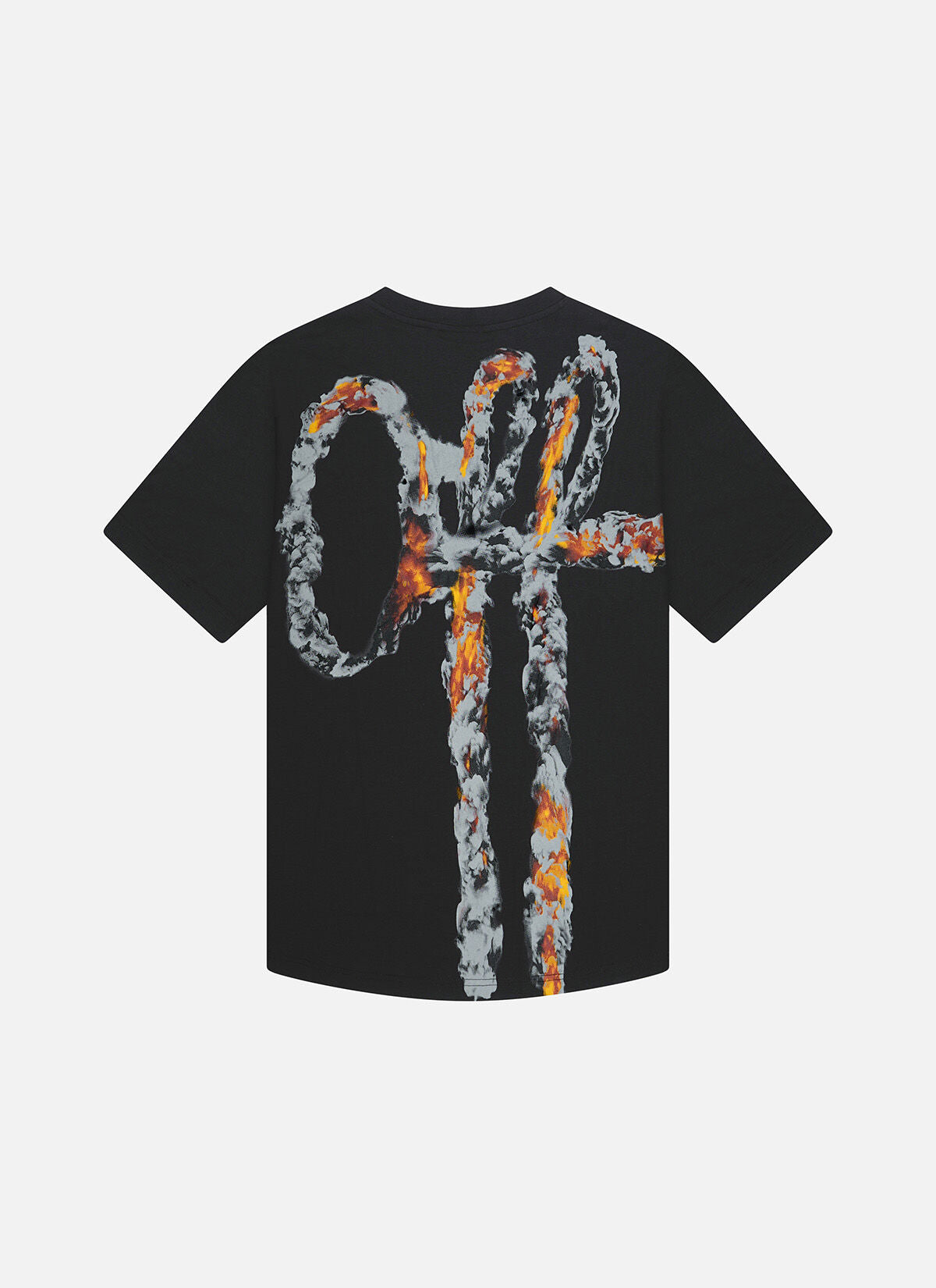 Off The Pitch Smoke Regular Tee- Black
