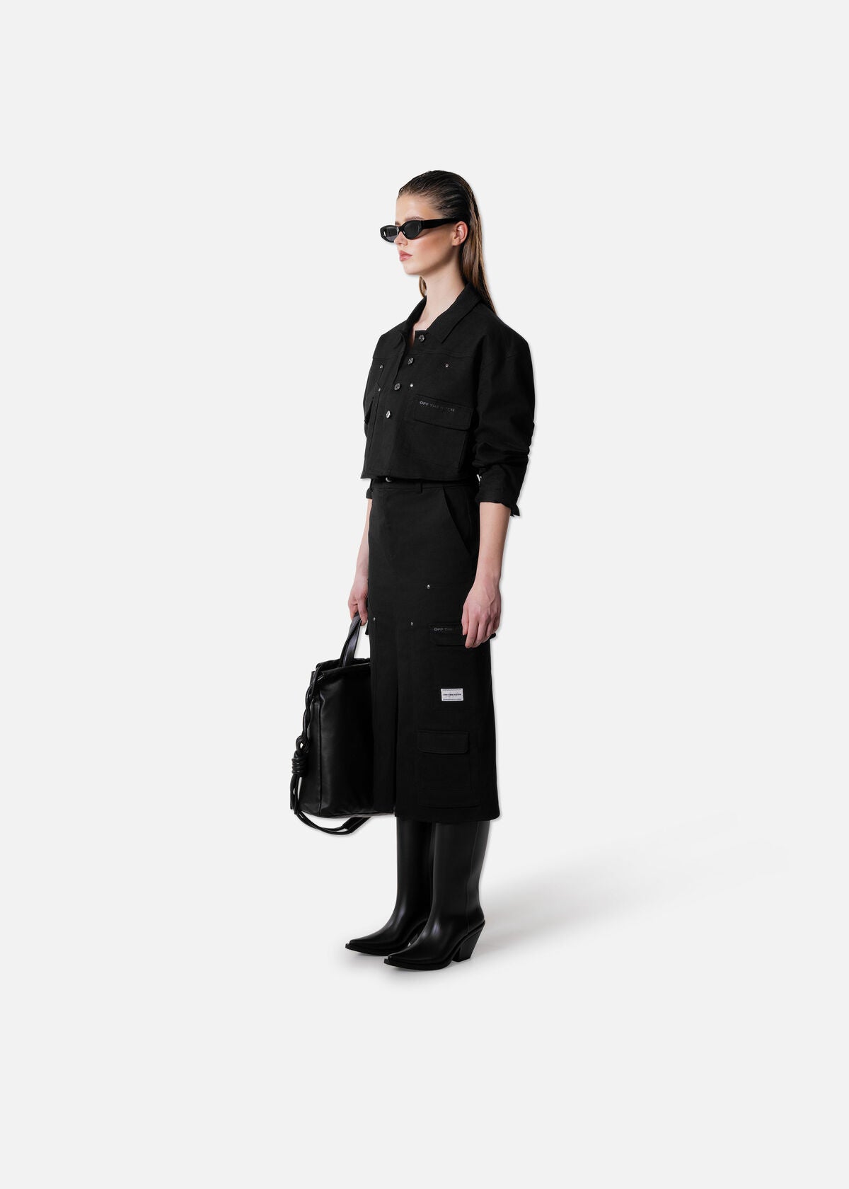 Off The Pitch Dames Carpenter Skirt