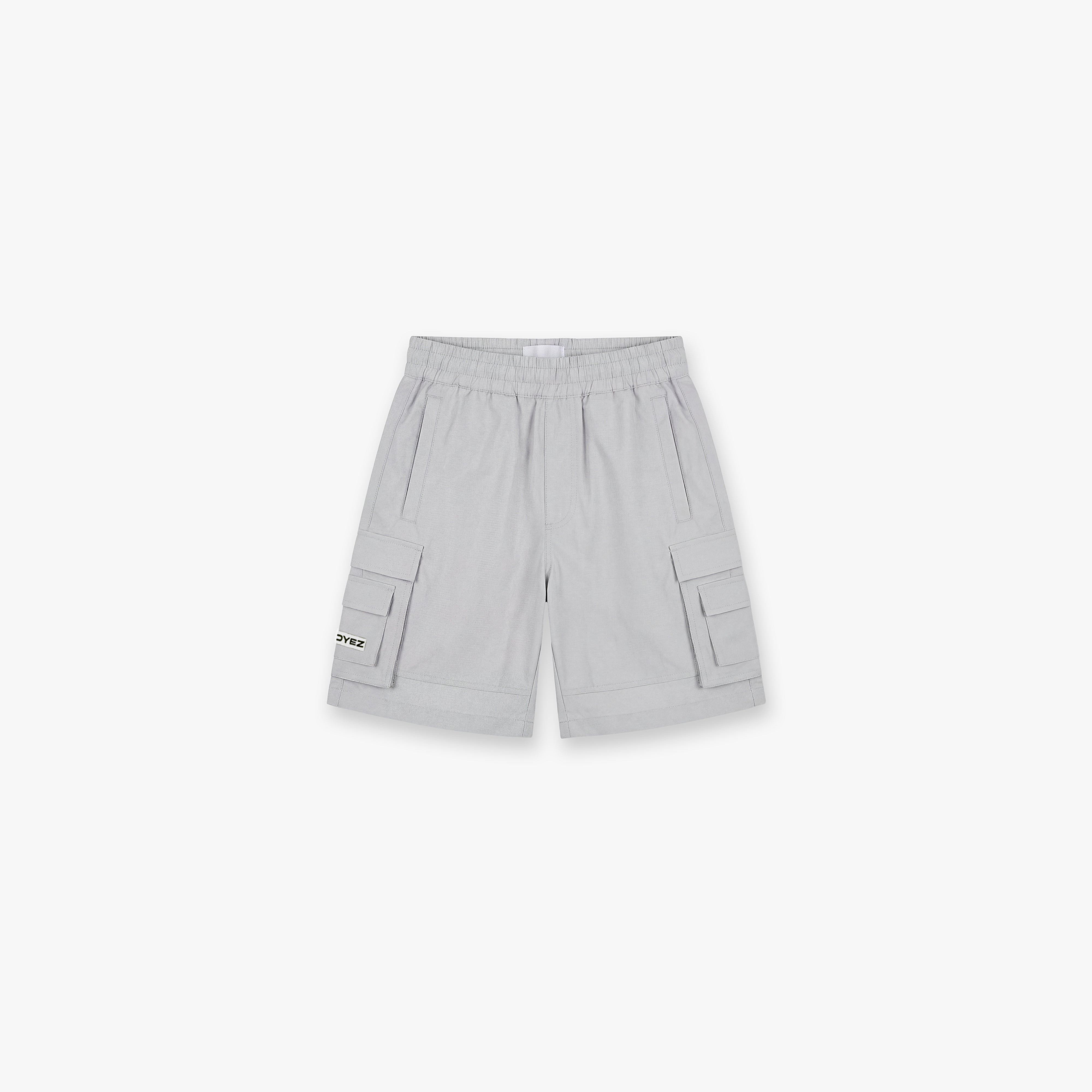 Croyez Parachute Ripstop Shorts- Light Grey