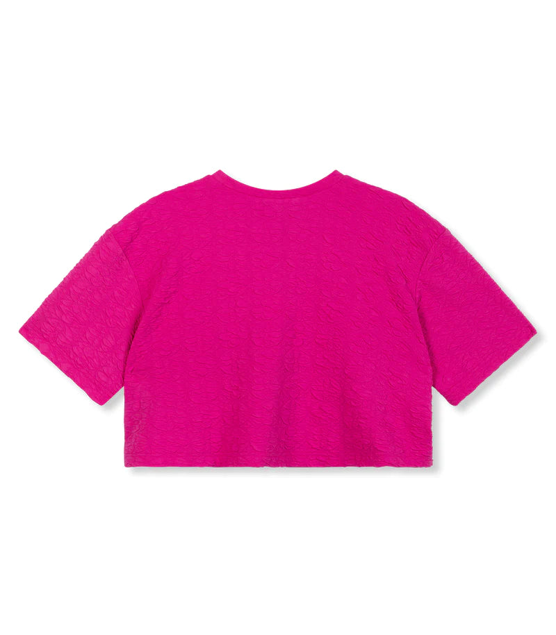 Refined Department Knitted Cropped T-shirt Clara