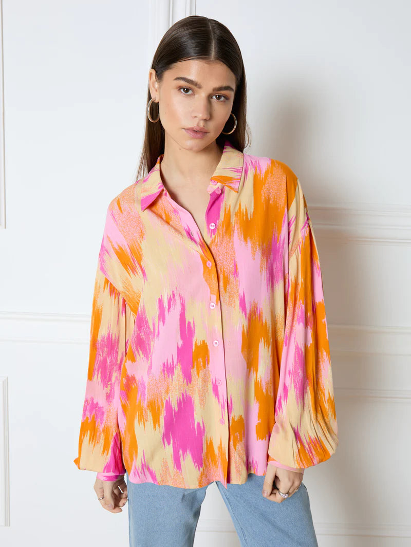 Refined Department Woven Oversized Blouse Faya