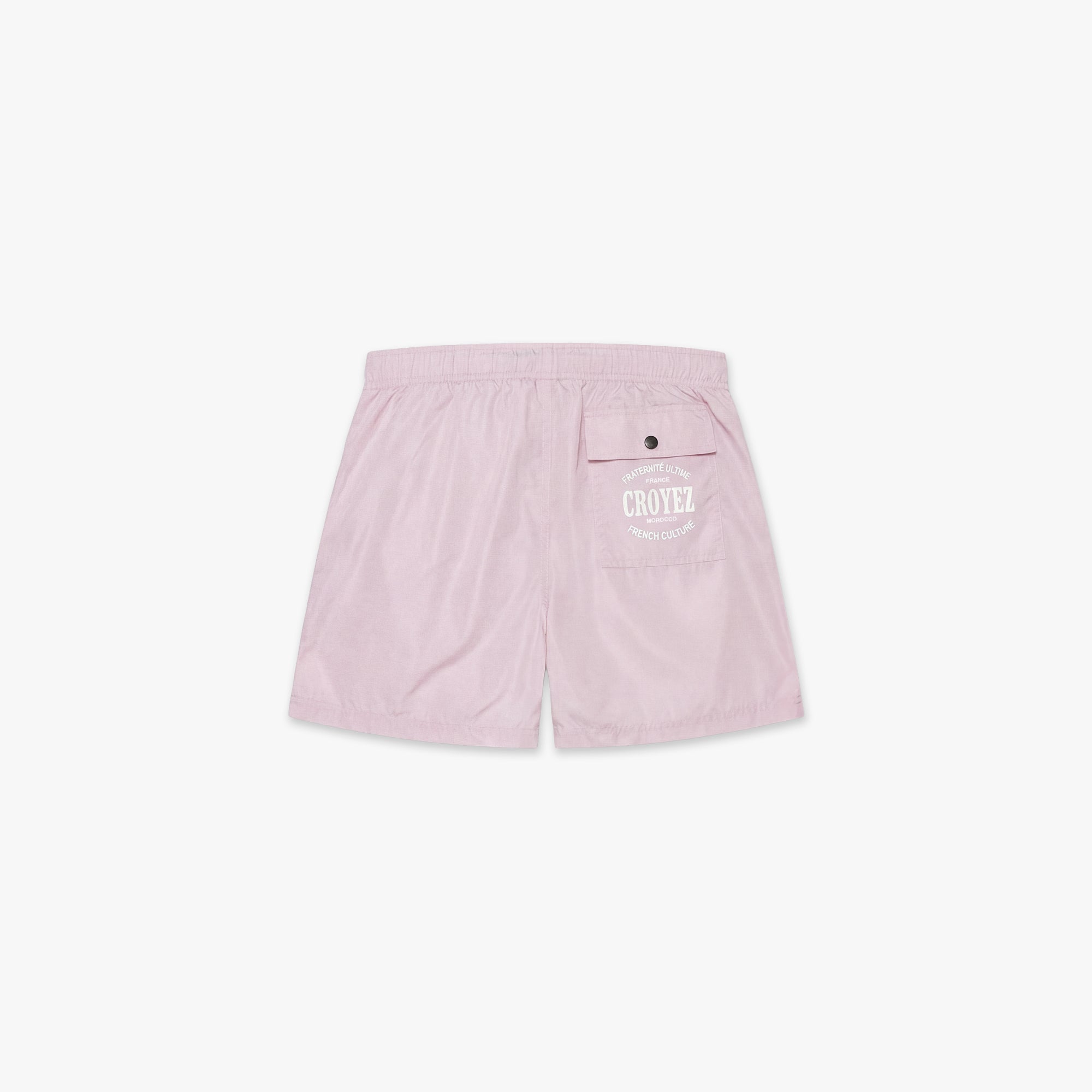 Croyez Stamp Swim Short- Pink
