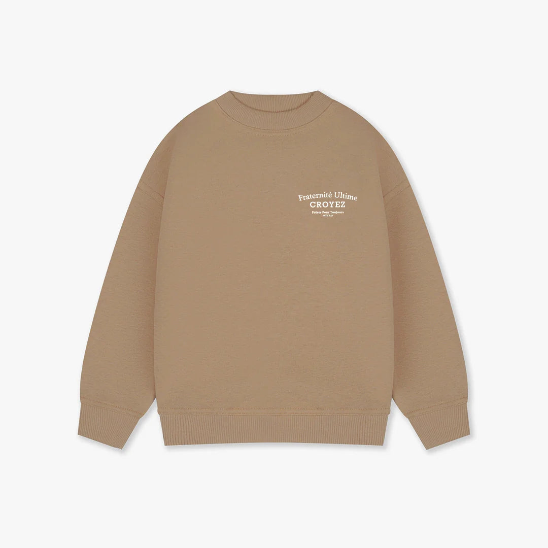Croyez Mini Fraternite Sweater- Dusty Olive