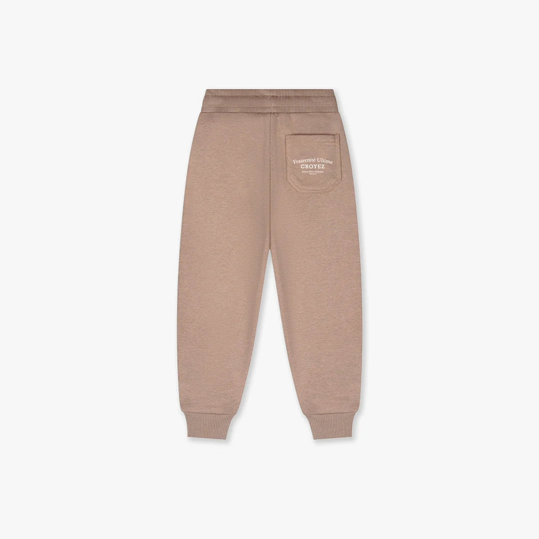Croyez Mini Fraternite Sweatpants- Sand