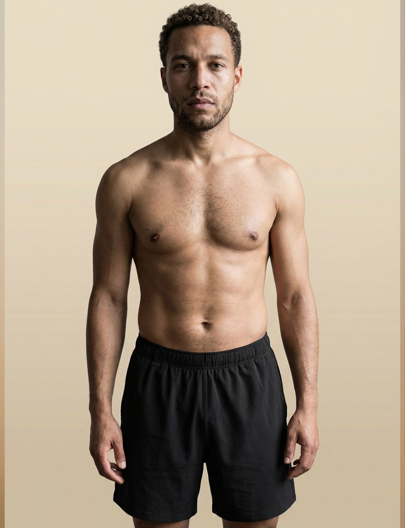 Neycko Swim Short Waffle- Black